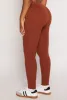 Seamless Ribbed High Waist Leggings sold by Rainbow