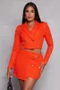 Two Button Cropped Blazer sold by Rainbow