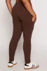 Plus Size Solid High Waist Cell Phone Pocket Leggings sold by Rainbow