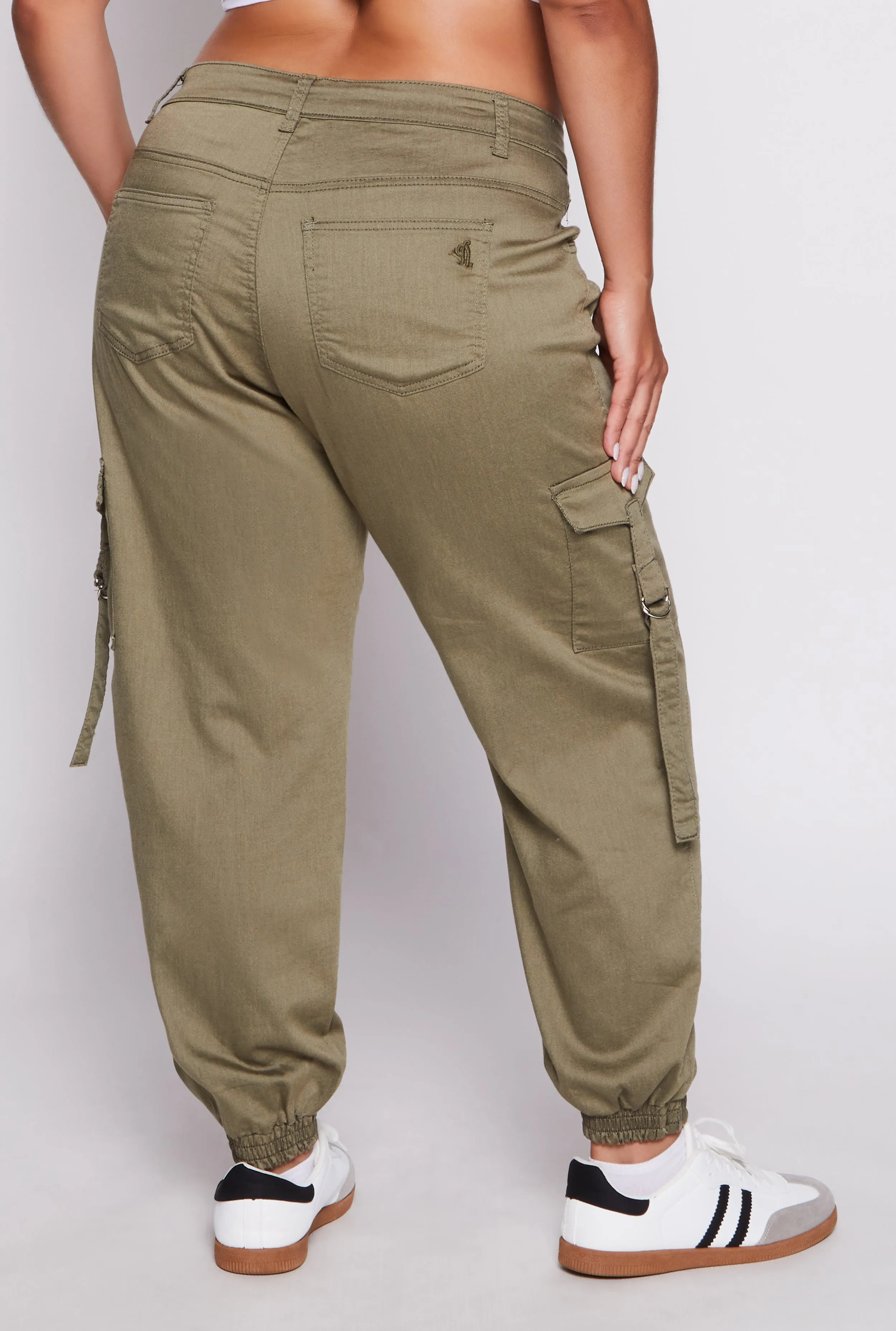 Plus Size VIP Tabbed Cargo Pocket Joggers sold by Rainbow product image thumbnail 3