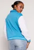 Plus Size Brooklyn Sport Team Varsity Jacket sold by Rainbow
