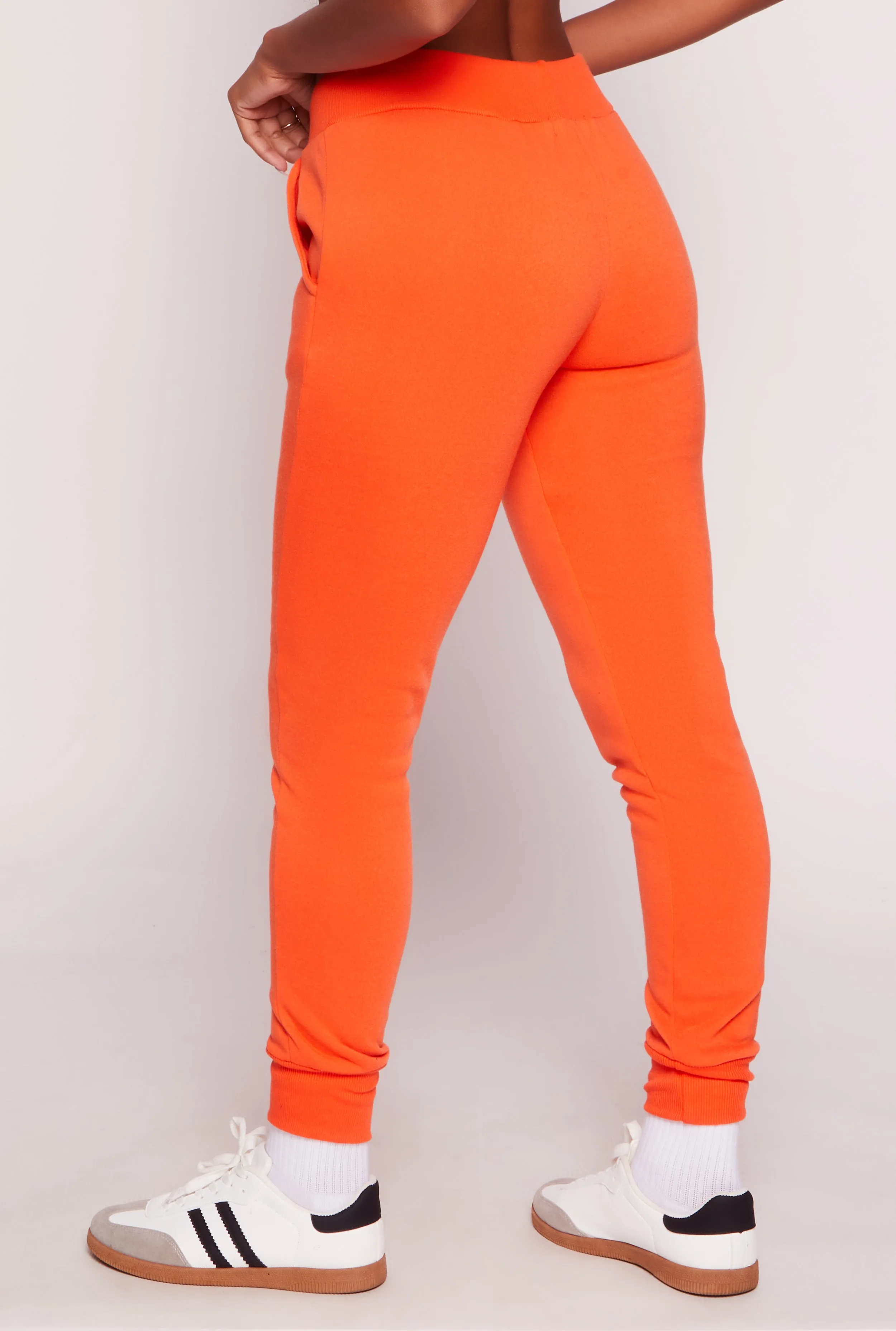 Drawstring Waist Fleece Joggers sold by Rainbow product image thumbnail 3