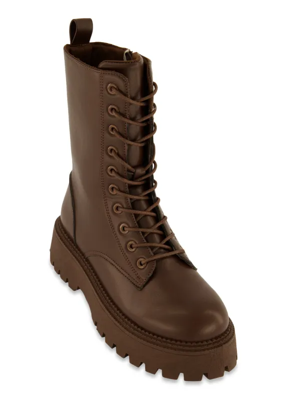 Low Platform Combat Boots sold by Rainbow