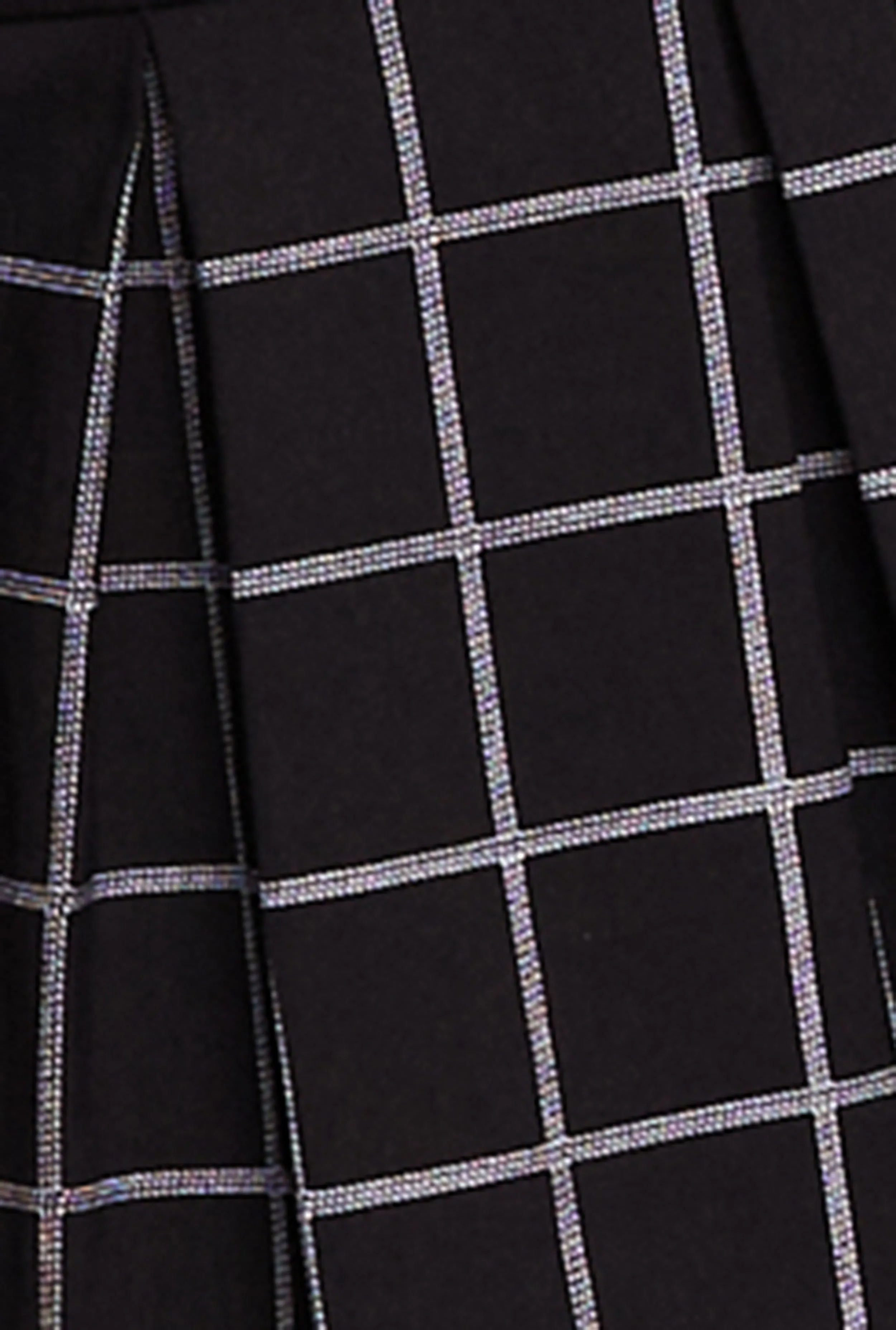 Plaid High Waist Pleated Mini Skirt sold by Rainbow product image thumbnail 4