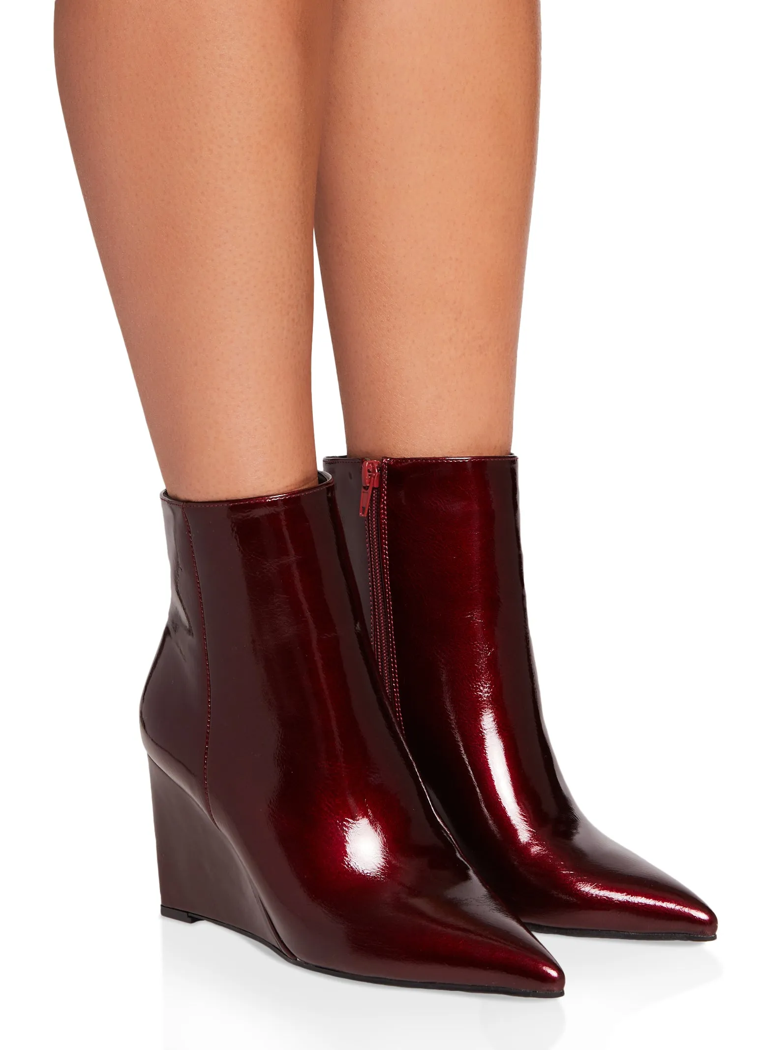 Pointed Toe Wedge Booties sold by Rainbow product image thumbnail 2