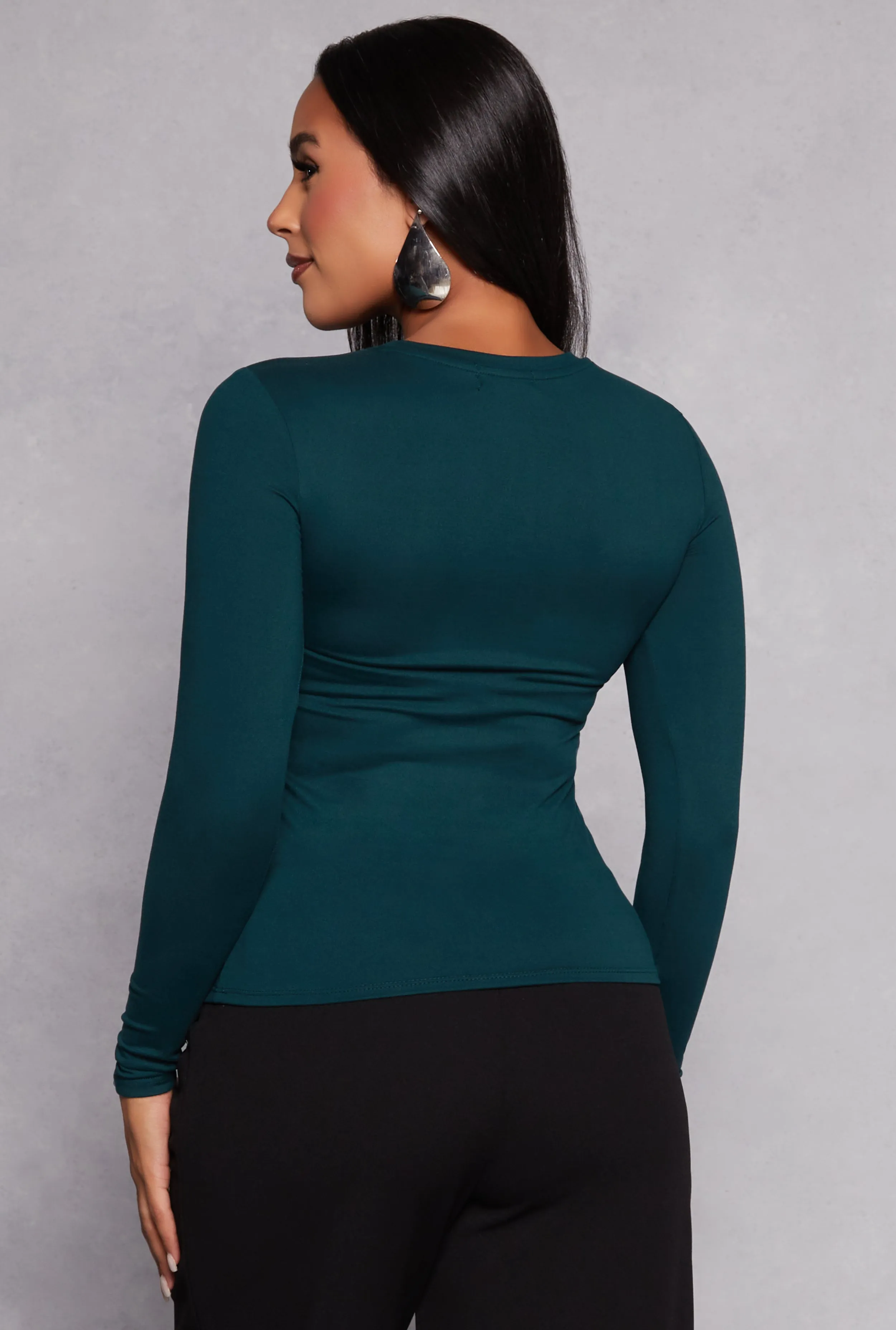 Basic Long Sleeve T Shirt sold by Rainbow product image thumbnail 3