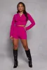 Crepe Knit High Waisted Shorts sold by Rainbow