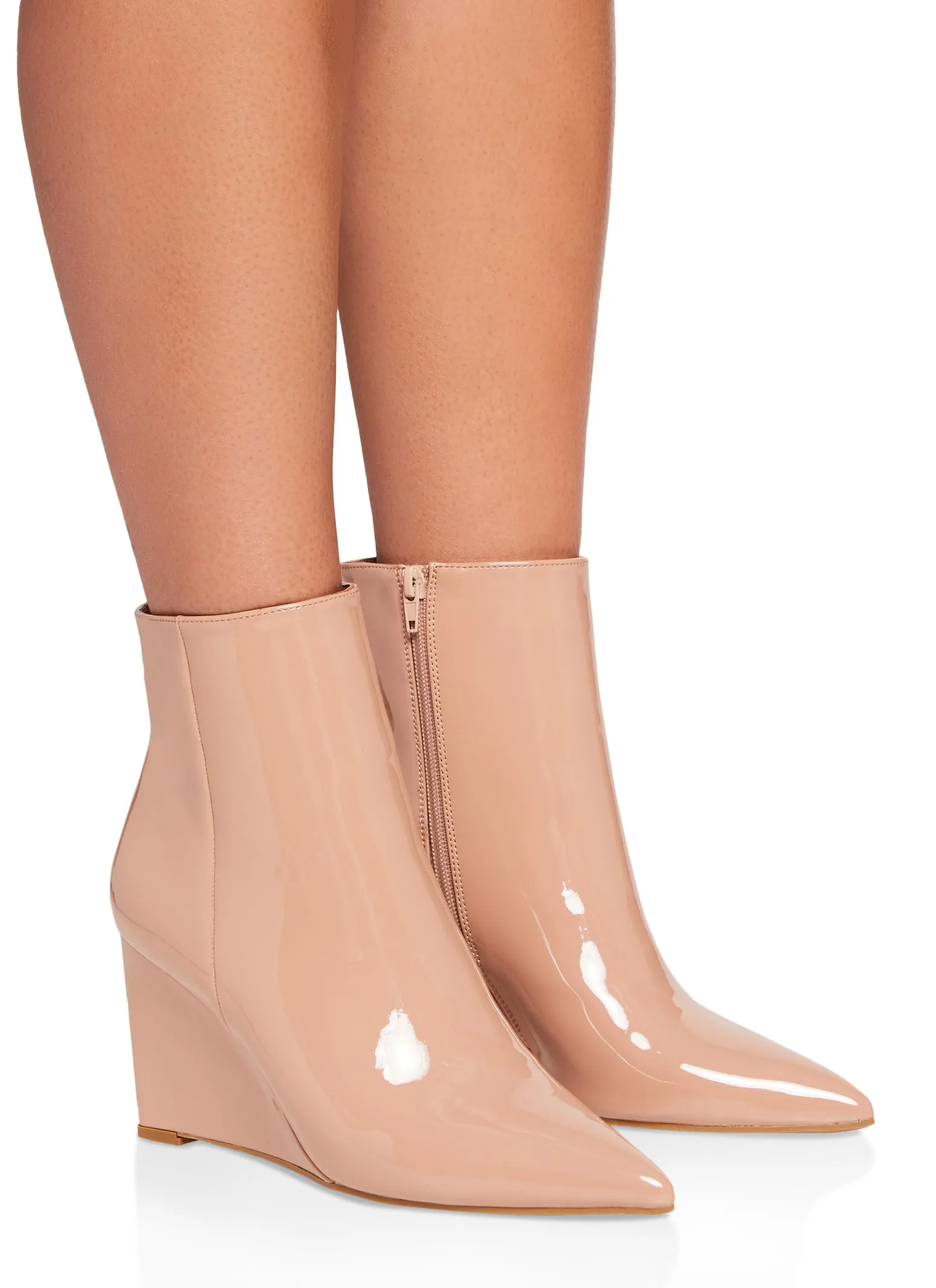 Pointed Toe Wedge Booties sold by Rainbow product image thumbnail 2