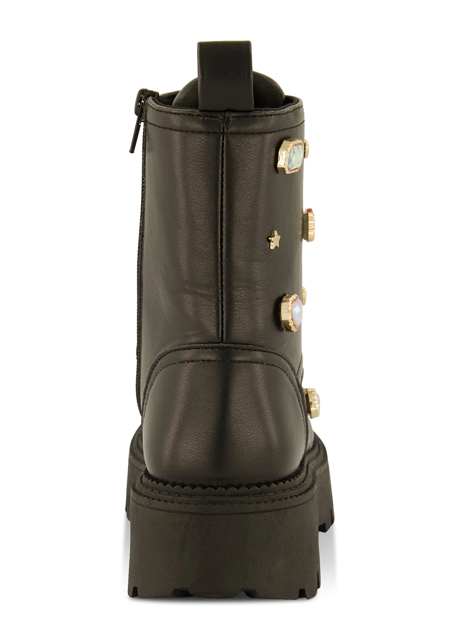 Studded Charm Combat Boots sold by Rainbow product image thumbnail 3
