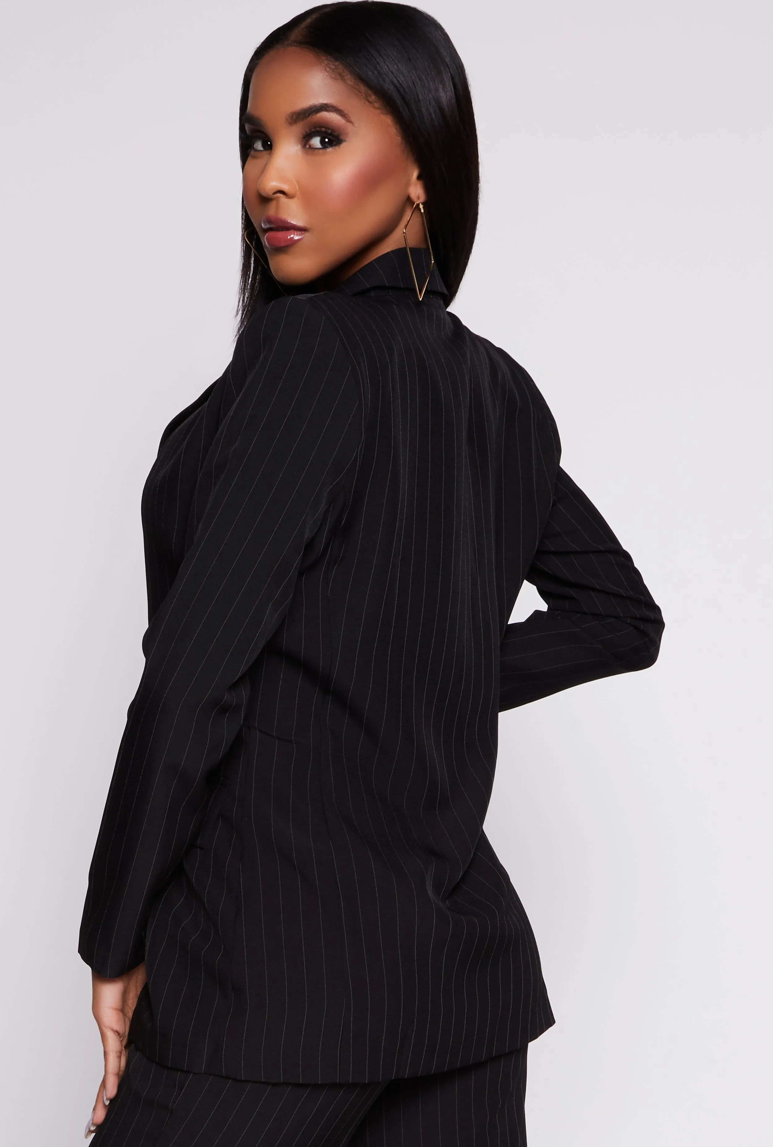 Striped Two Button Blazer sold by Rainbow product image thumbnail 3