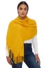 Solid Pashmina Scarf sold by Rainbow