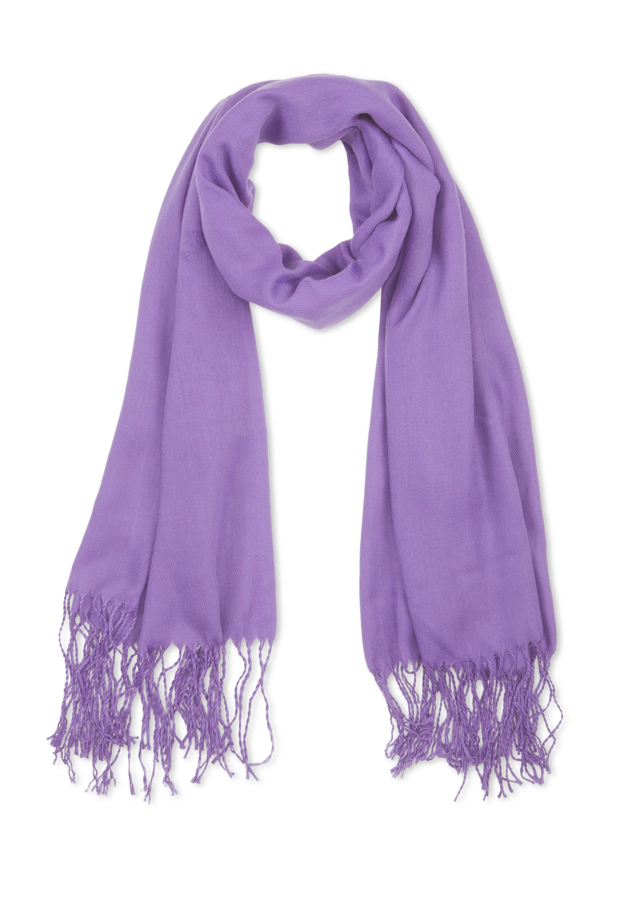 Solid Pashmina Scarf sold by Rainbow product image thumbnail 3
