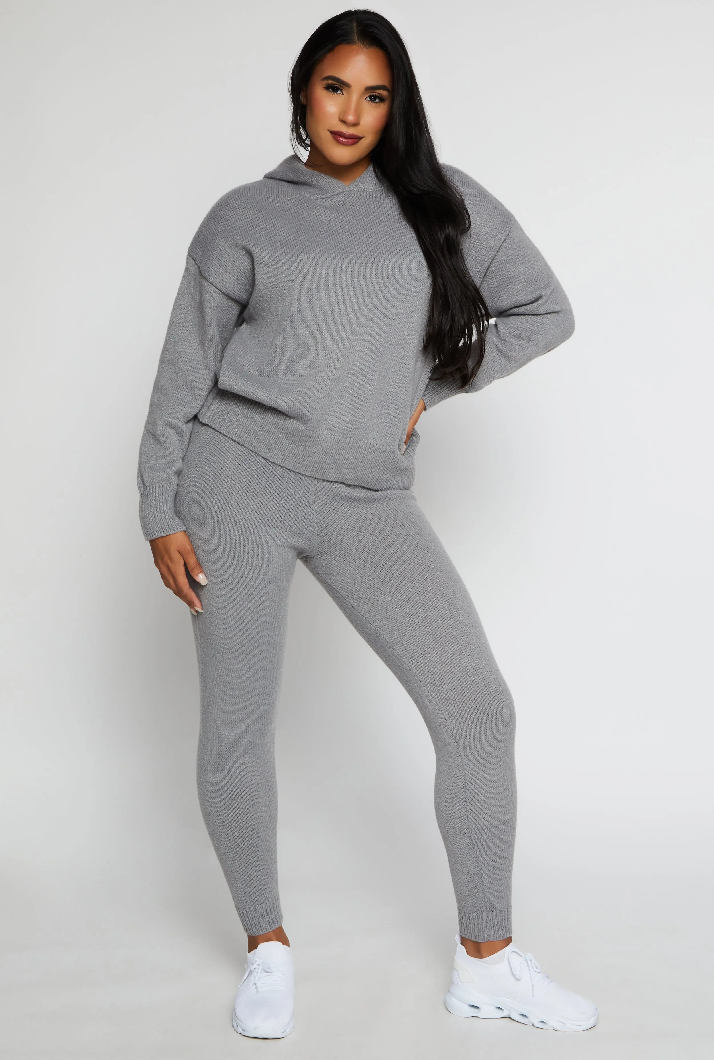 Brushed Knit Drawstring Joggers sold by Rainbow