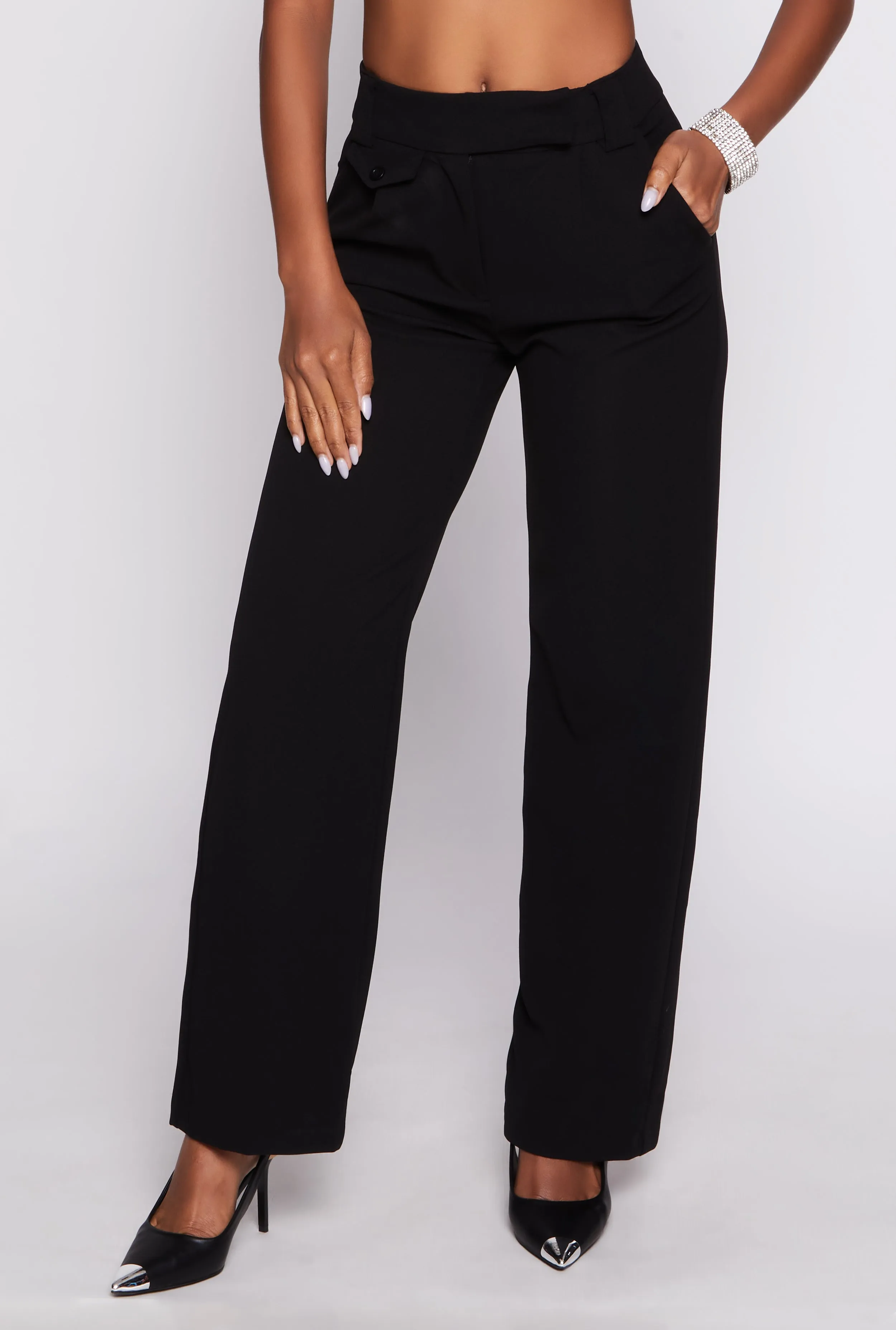 Crepe Knit Trousers sold by Rainbow product image thumbnail 2
