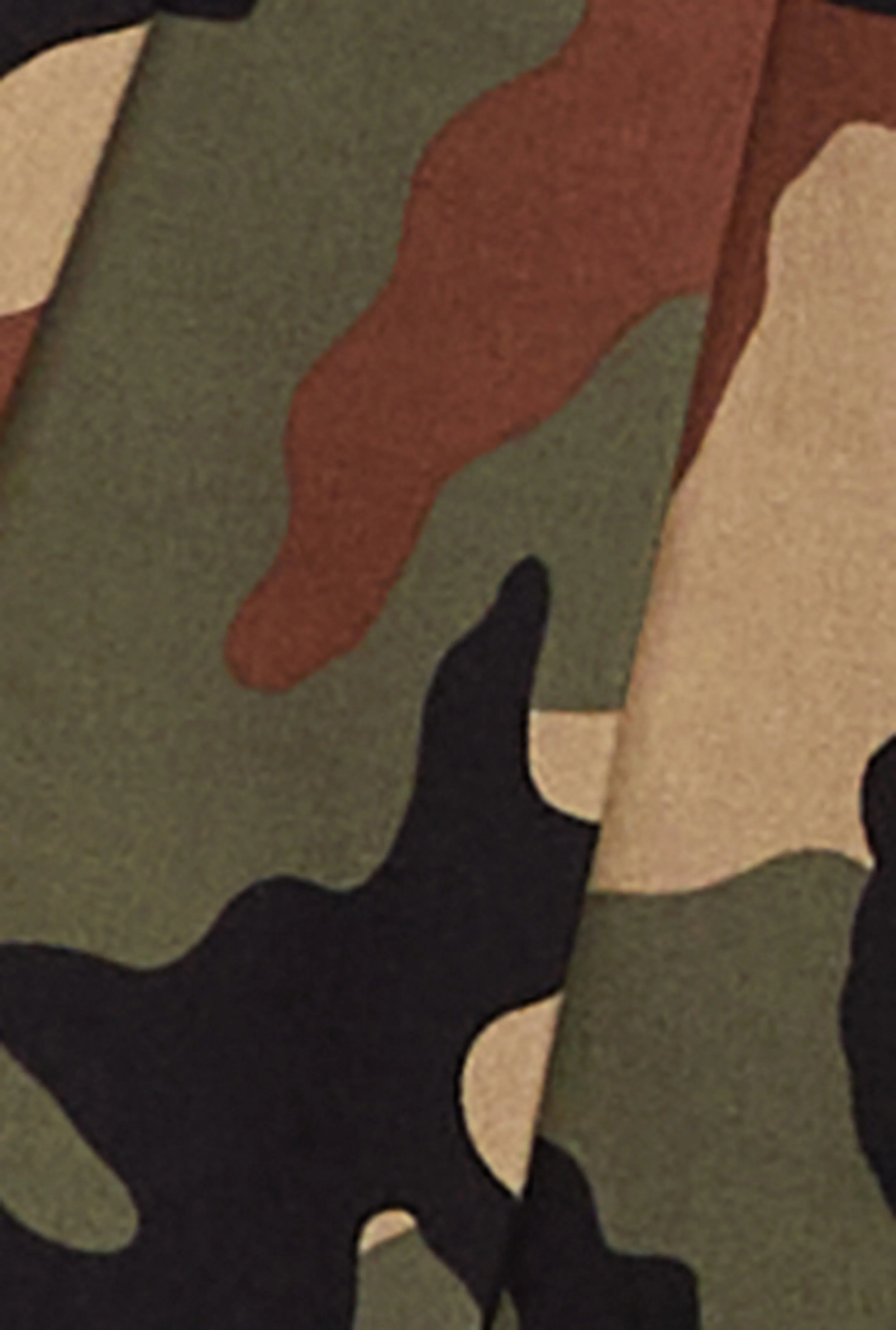 Camo Buckle Pocket Detail Cropped Jacket sold by Rainbow product image thumbnail 4