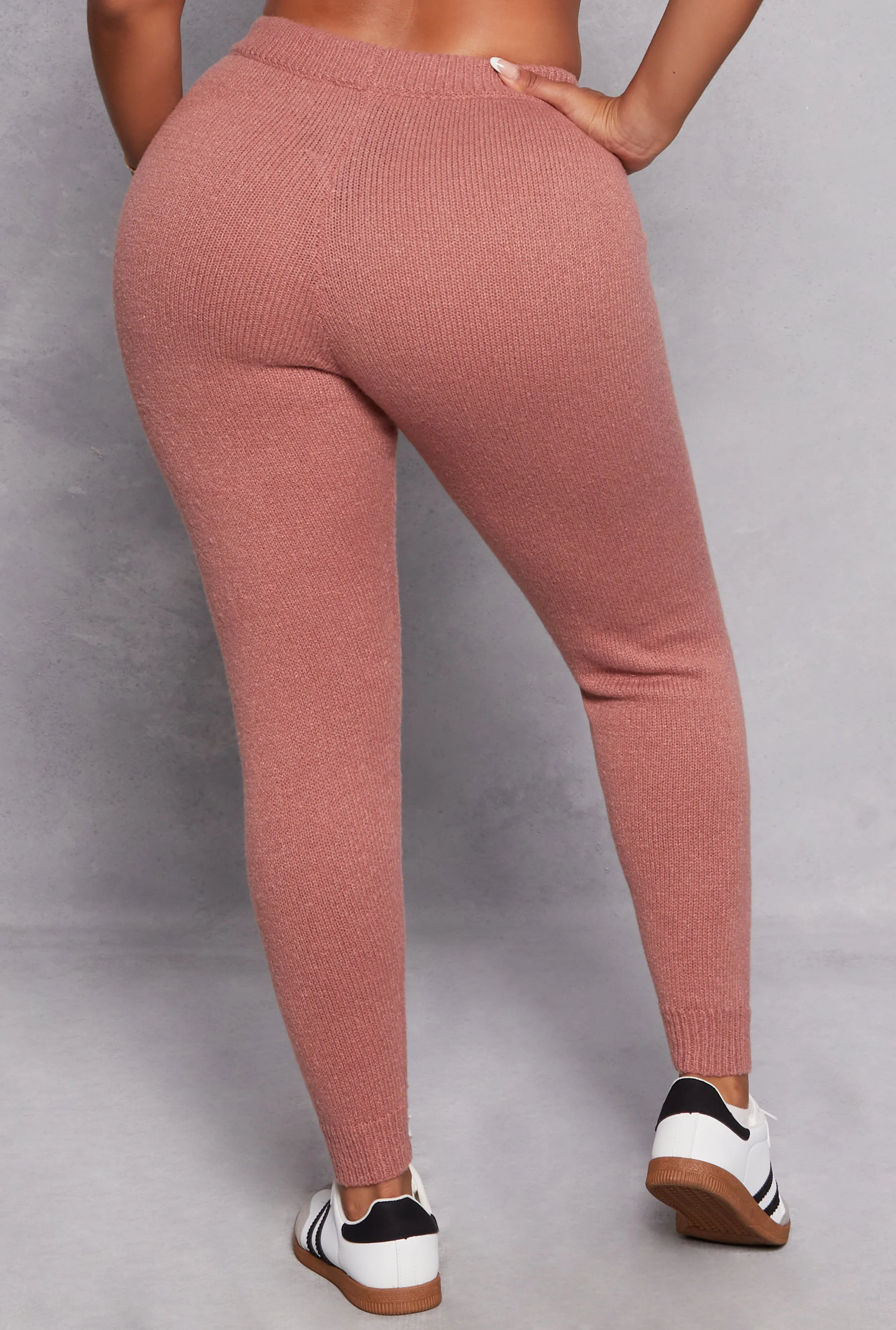 Brushed Knit Drawstring Joggers sold by Rainbow product image thumbnail 3