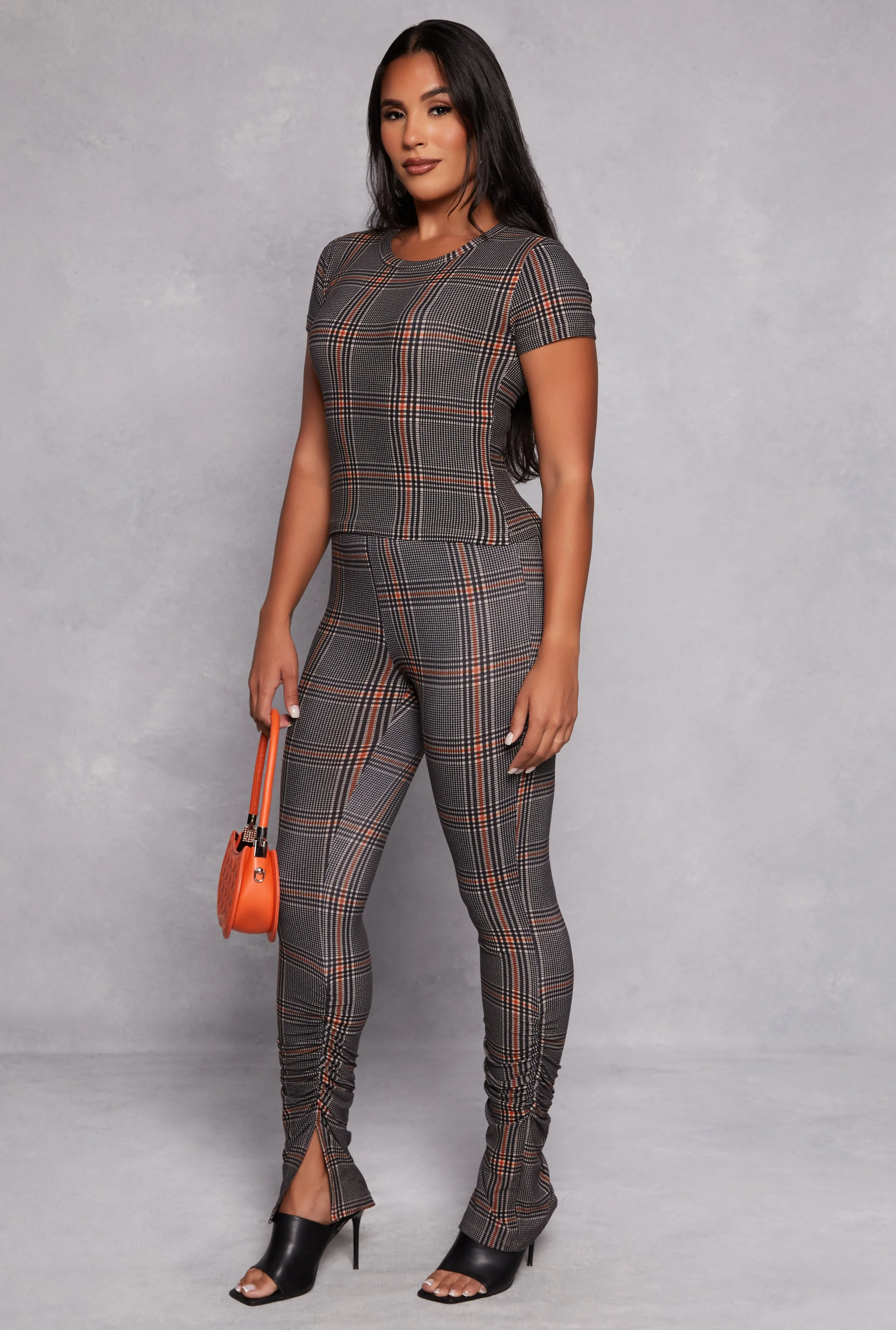 Printed Crew Neck Short Sleeve Top sold by Rainbow product image thumbnail 2