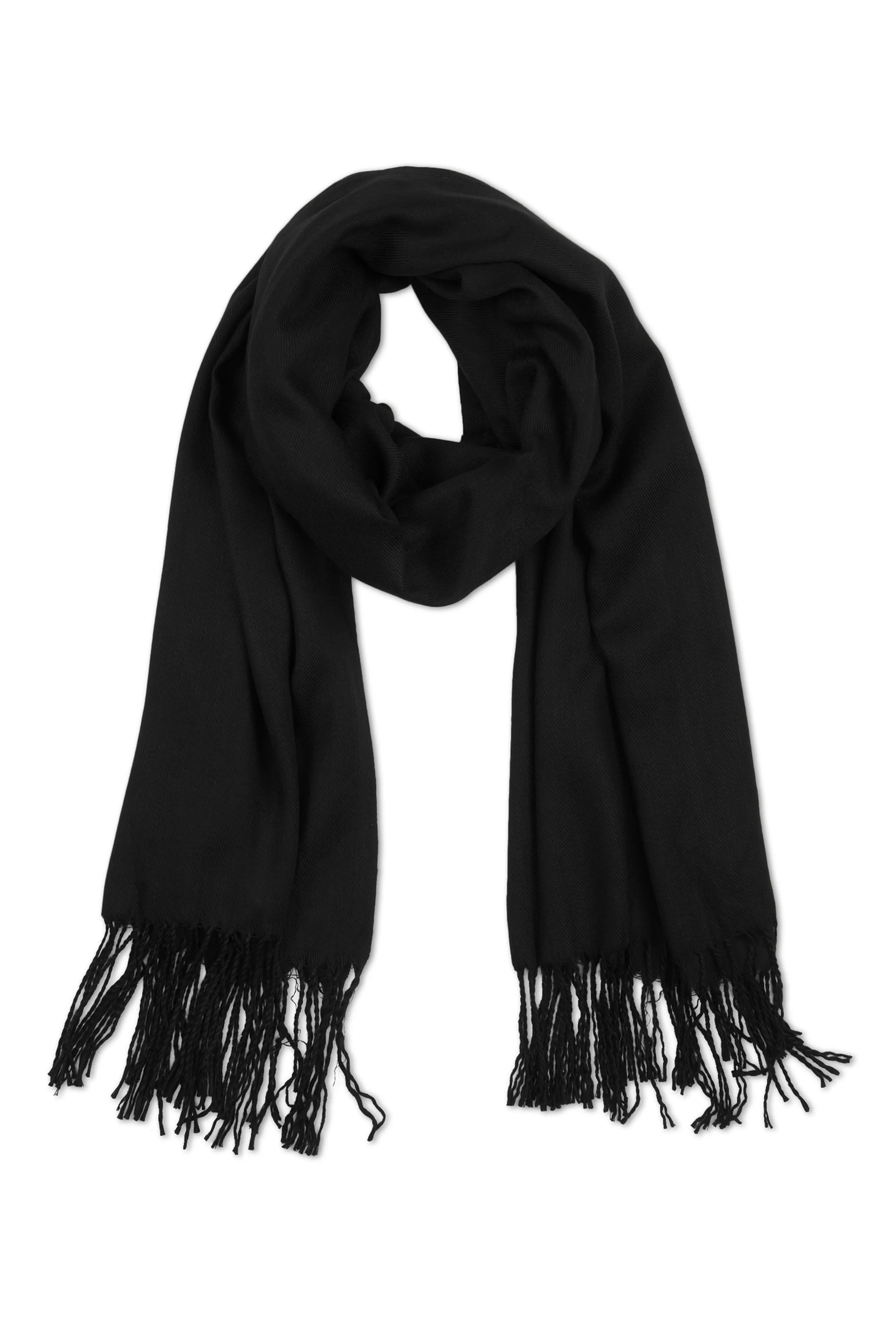 Solid Pashmina Scarf sold by Rainbow product image thumbnail 3