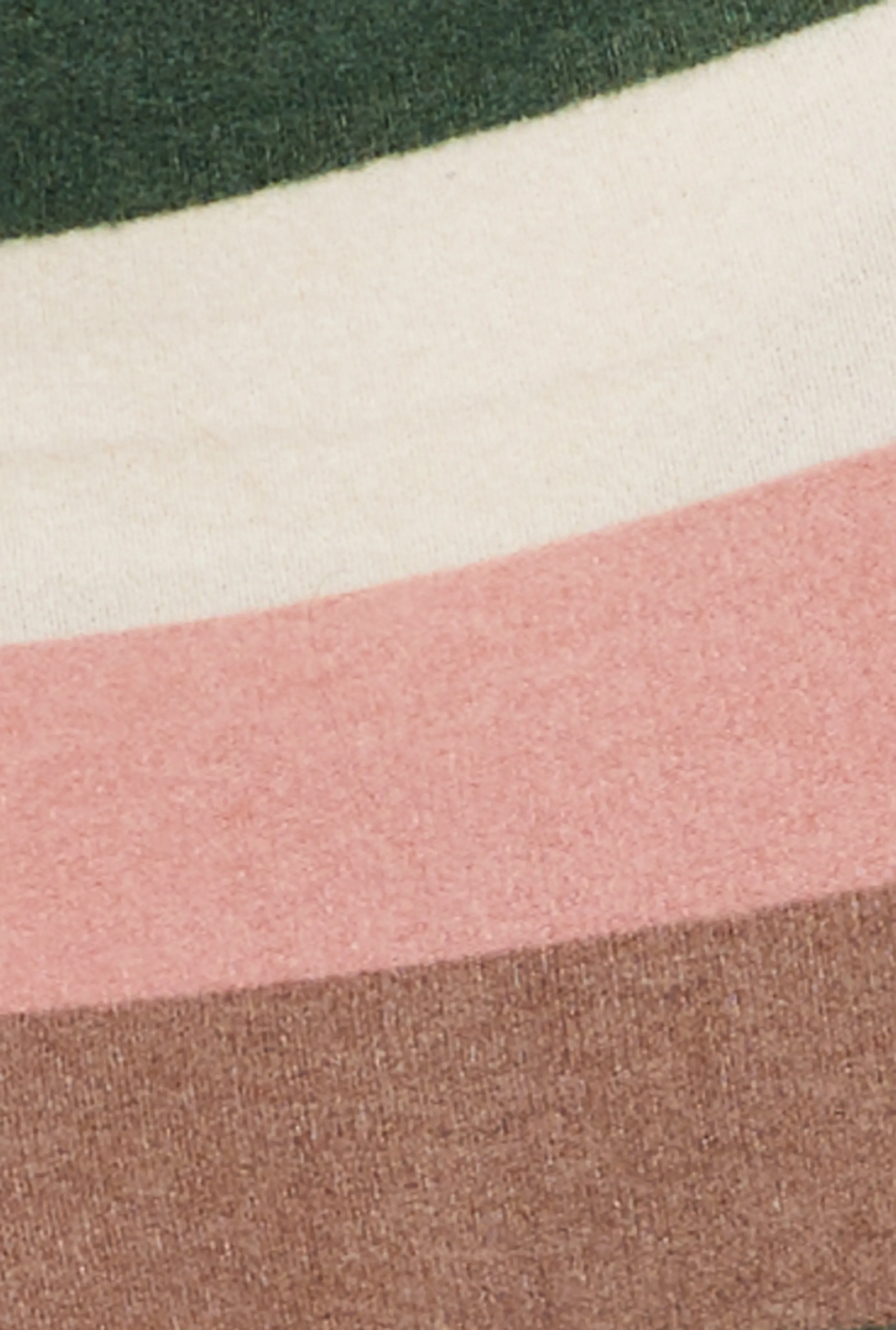 Striped Brush Knit Mock Neck Cropped Tank Top sold by Rainbow product image thumbnail 4