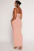 Haute Monde Sweetheart Faux Wrap Maxi Dress sold by Rainbow