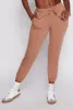 Haute Monde High Waist Drawstring Joggers sold by Rainbow