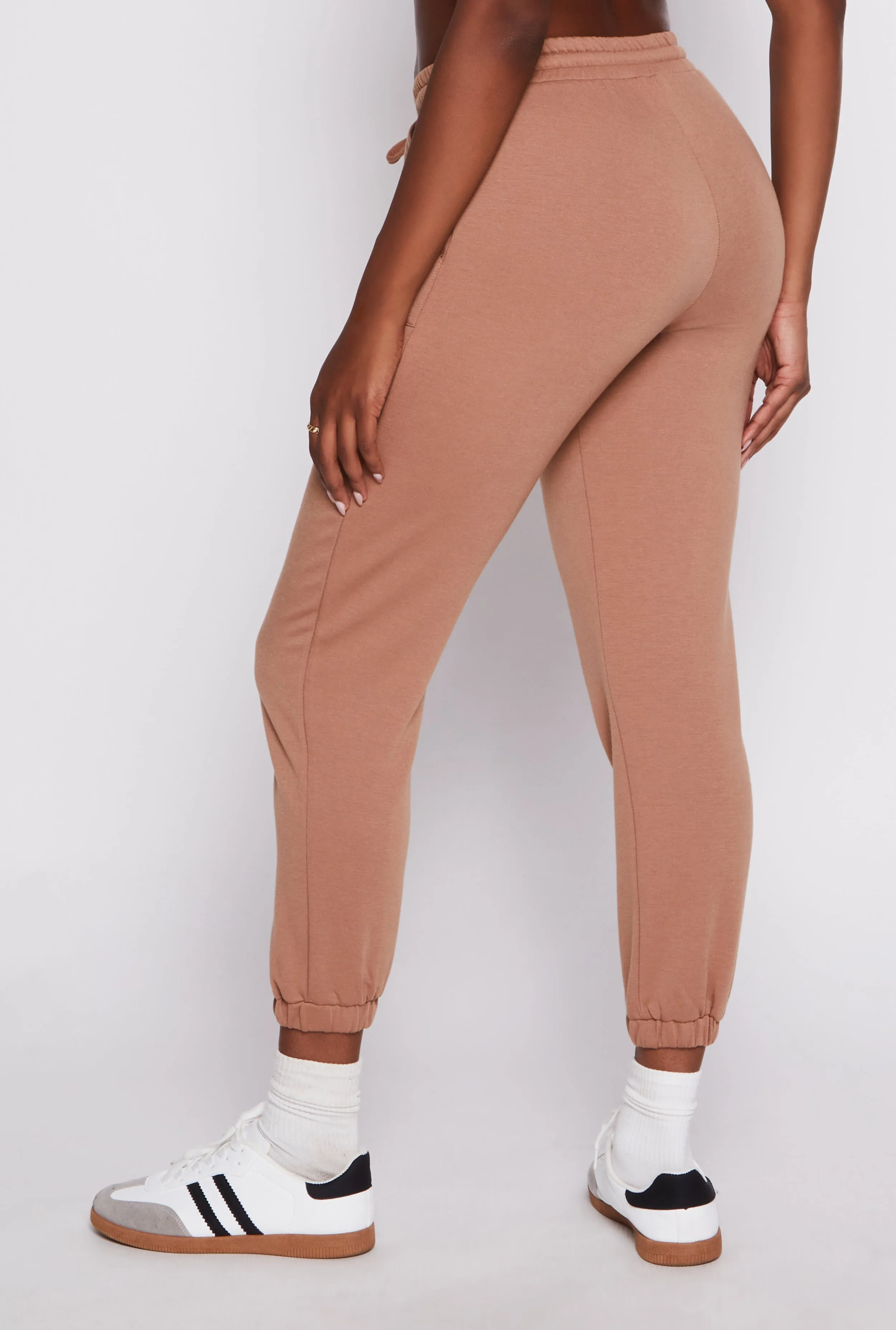 Haute Monde High Waist Drawstring Joggers sold by Rainbow product image thumbnail 3