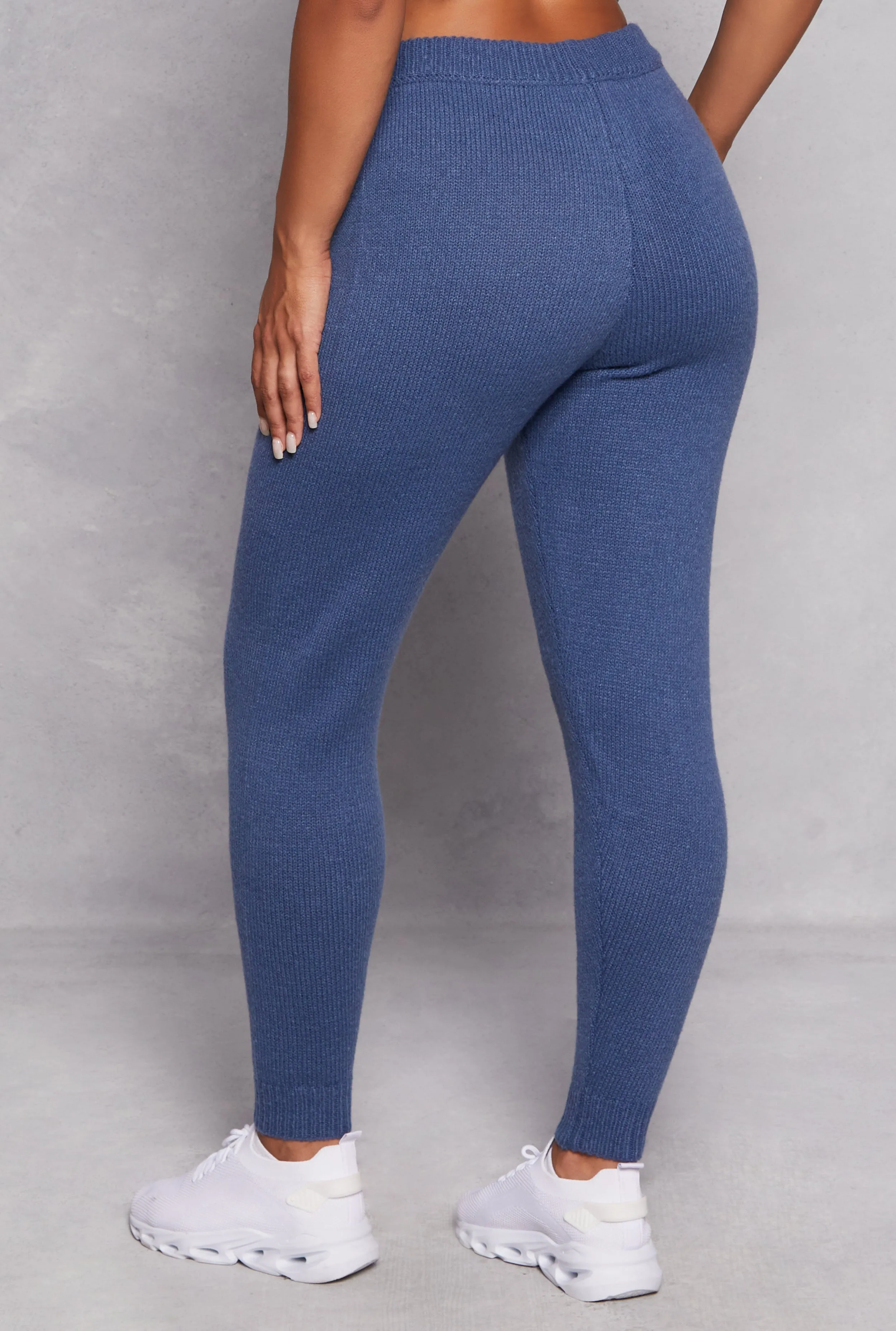 Brushed Knit Drawstring Joggers sold by Rainbow product image thumbnail 3