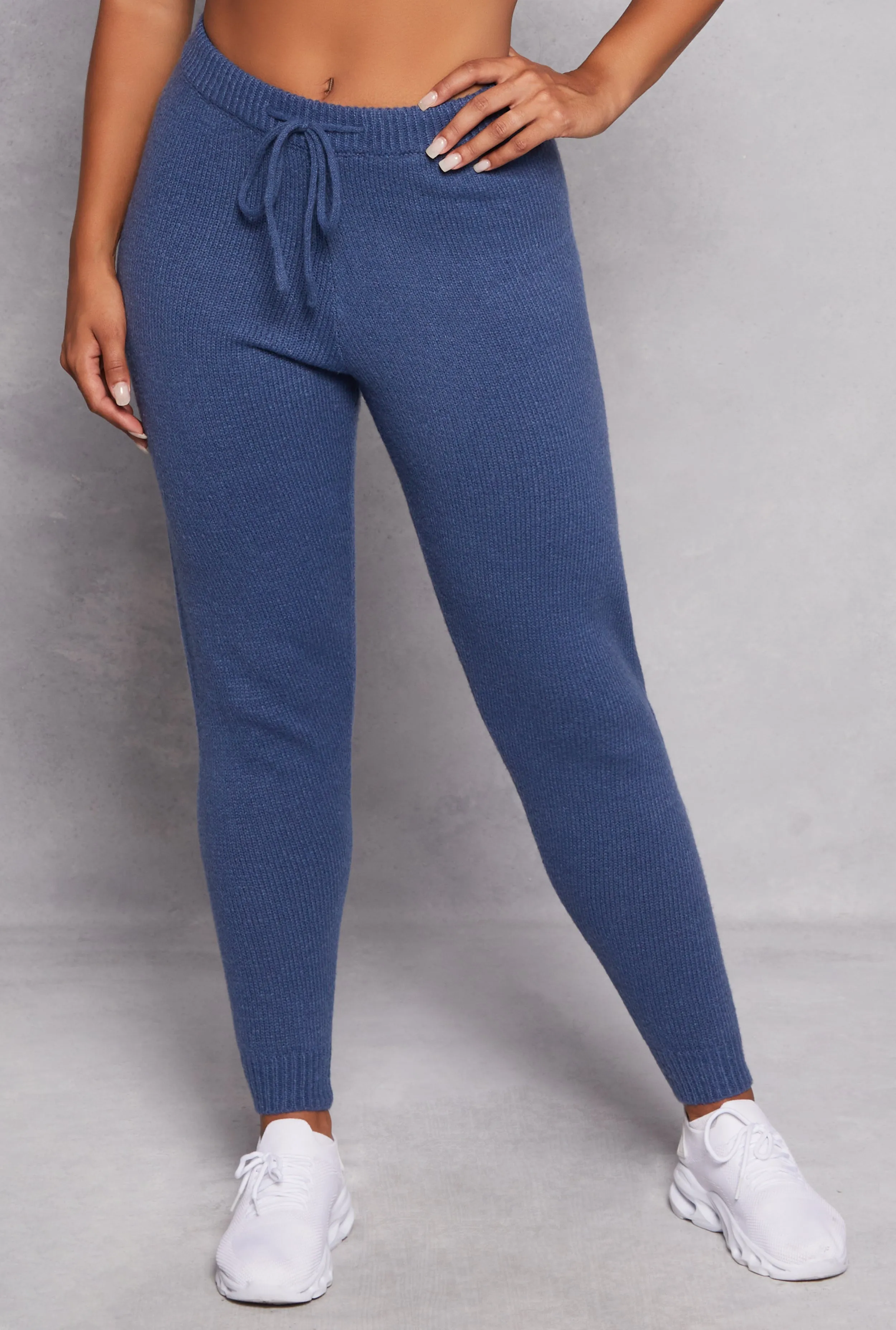 Brushed Knit Drawstring Joggers sold by Rainbow product image thumbnail 2