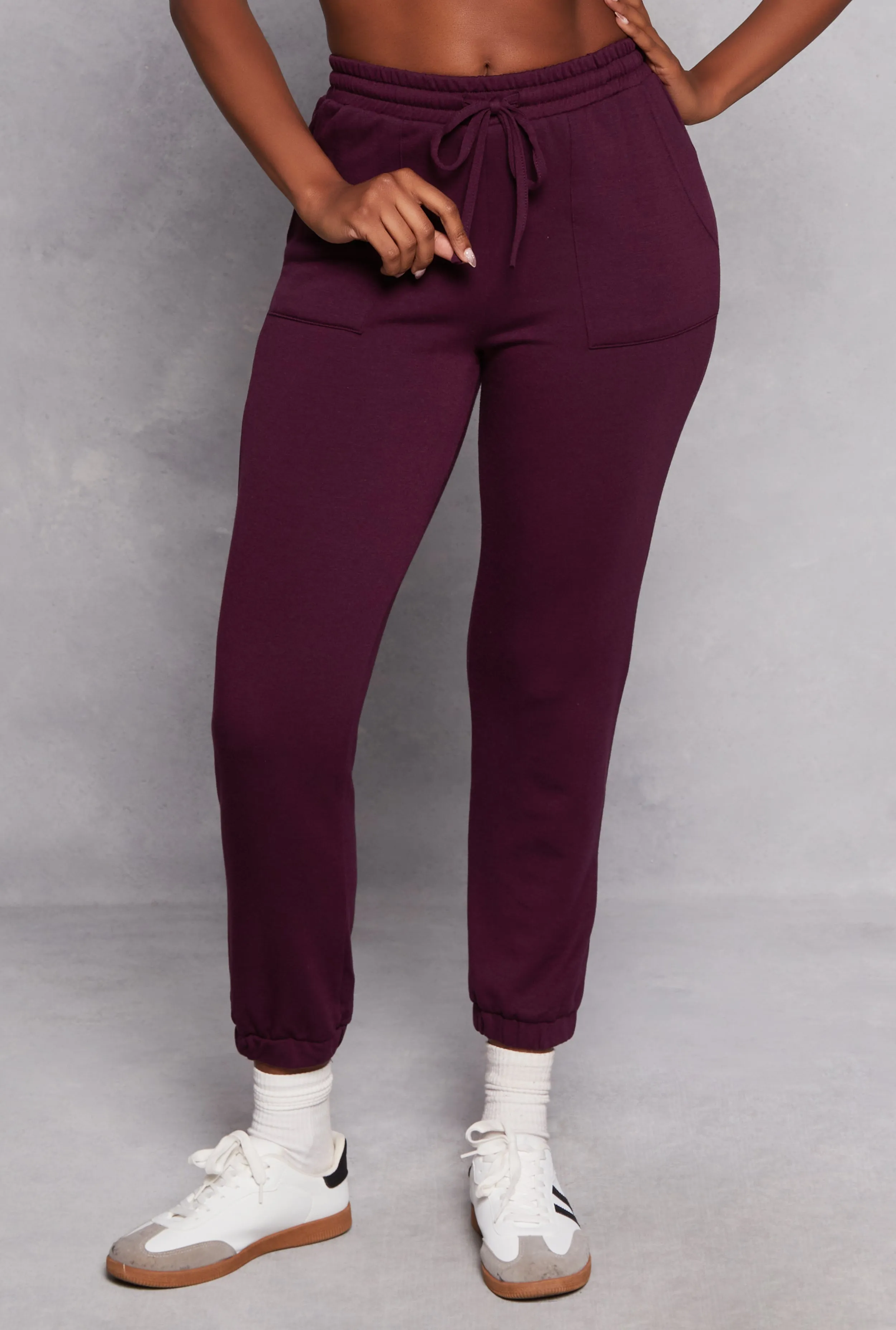 Haute Monde High Waist Drawstring Joggers sold by Rainbow product image thumbnail 2