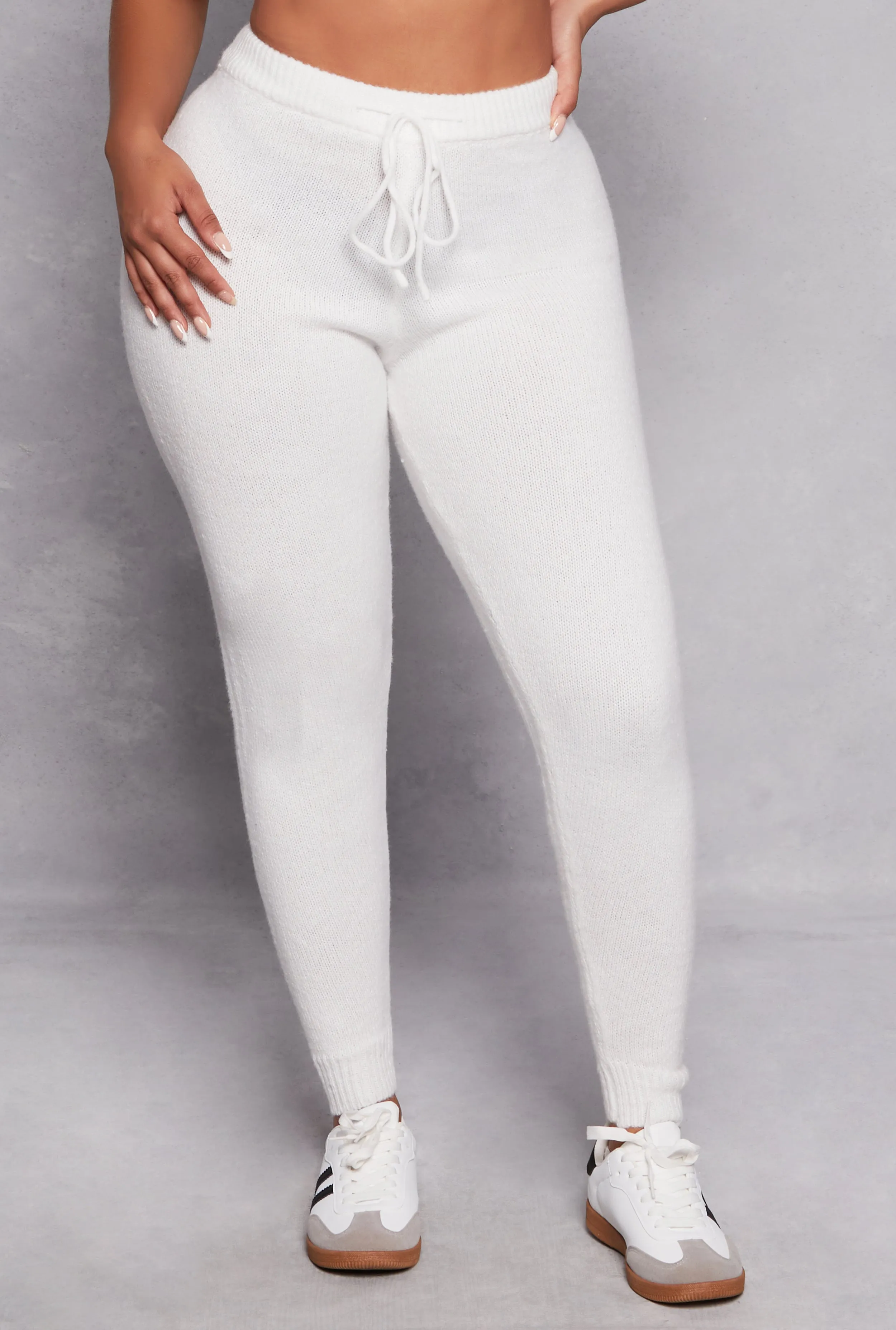 Brushed Knit Drawstring Joggers sold by Rainbow product image thumbnail 2