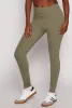 Solid High Waisted Cell Phone Pocket Leggings sold by Rainbow