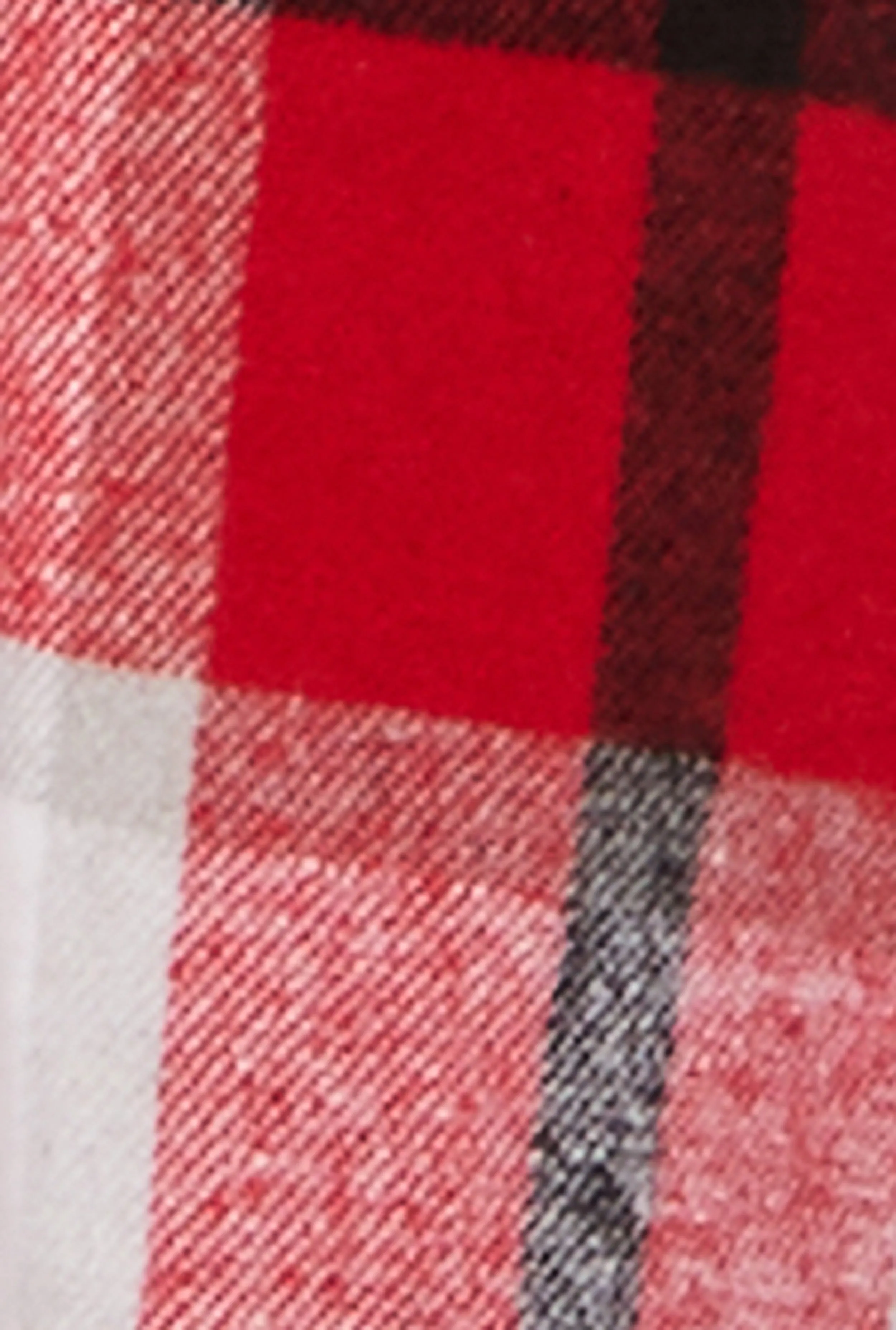 Plus Size Plaid Button Front Long Sleeve Shacket sold by Rainbow product image thumbnail 4