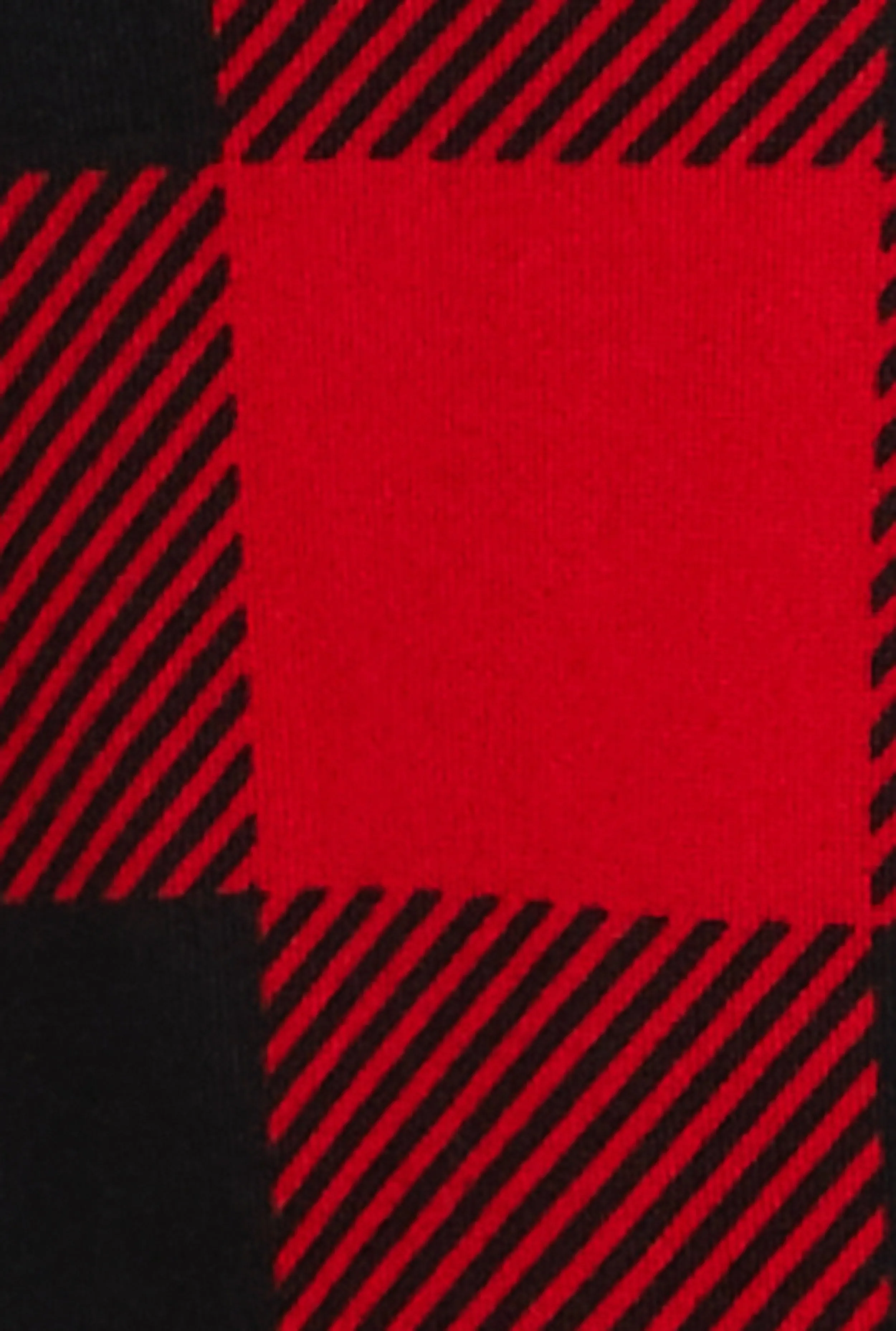 Plaid Long Sleeve Side Slit Tunic Top sold by Rainbow product image thumbnail 4