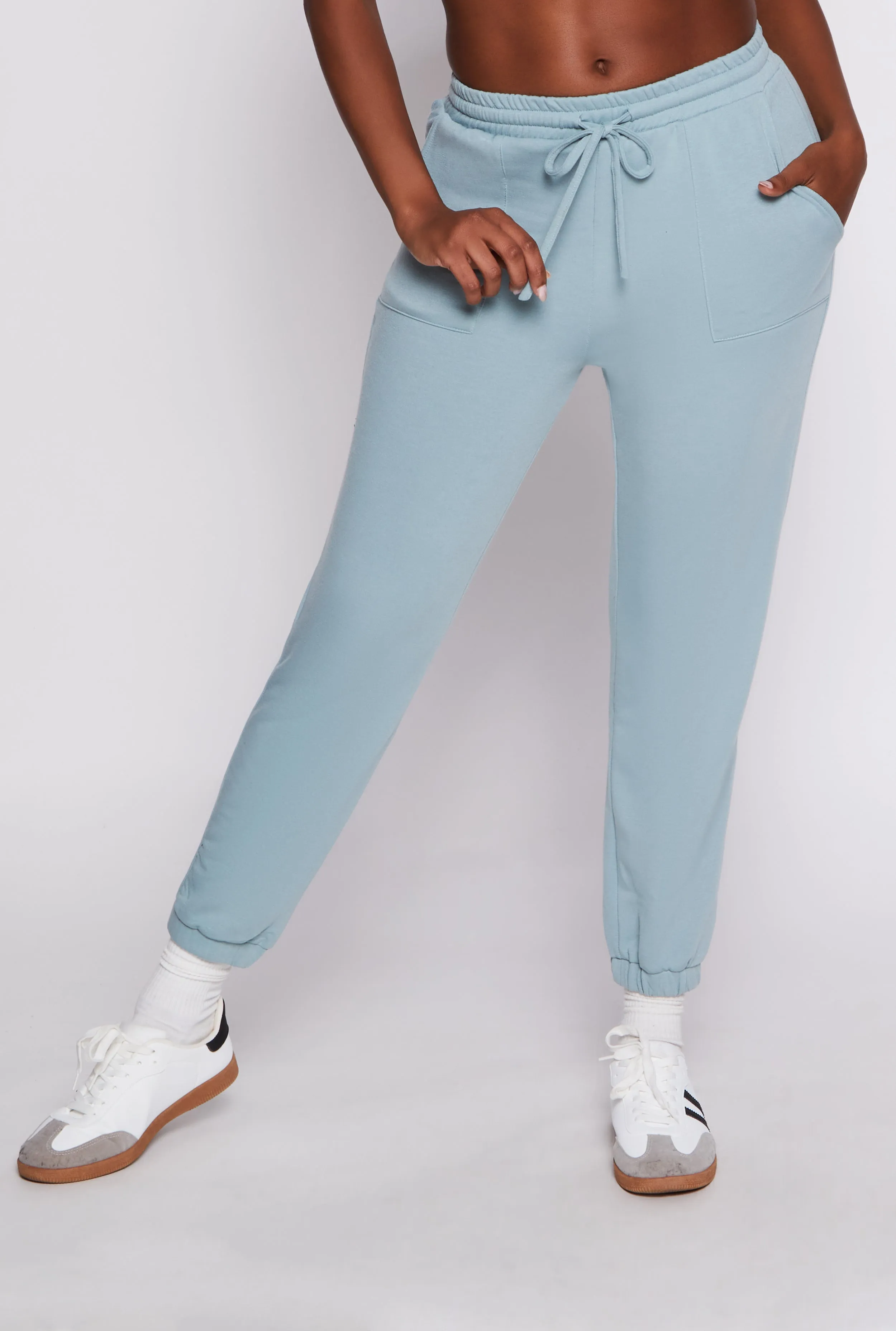 Haute Monde High Waist Drawstring Joggers sold by Rainbow product image thumbnail 2