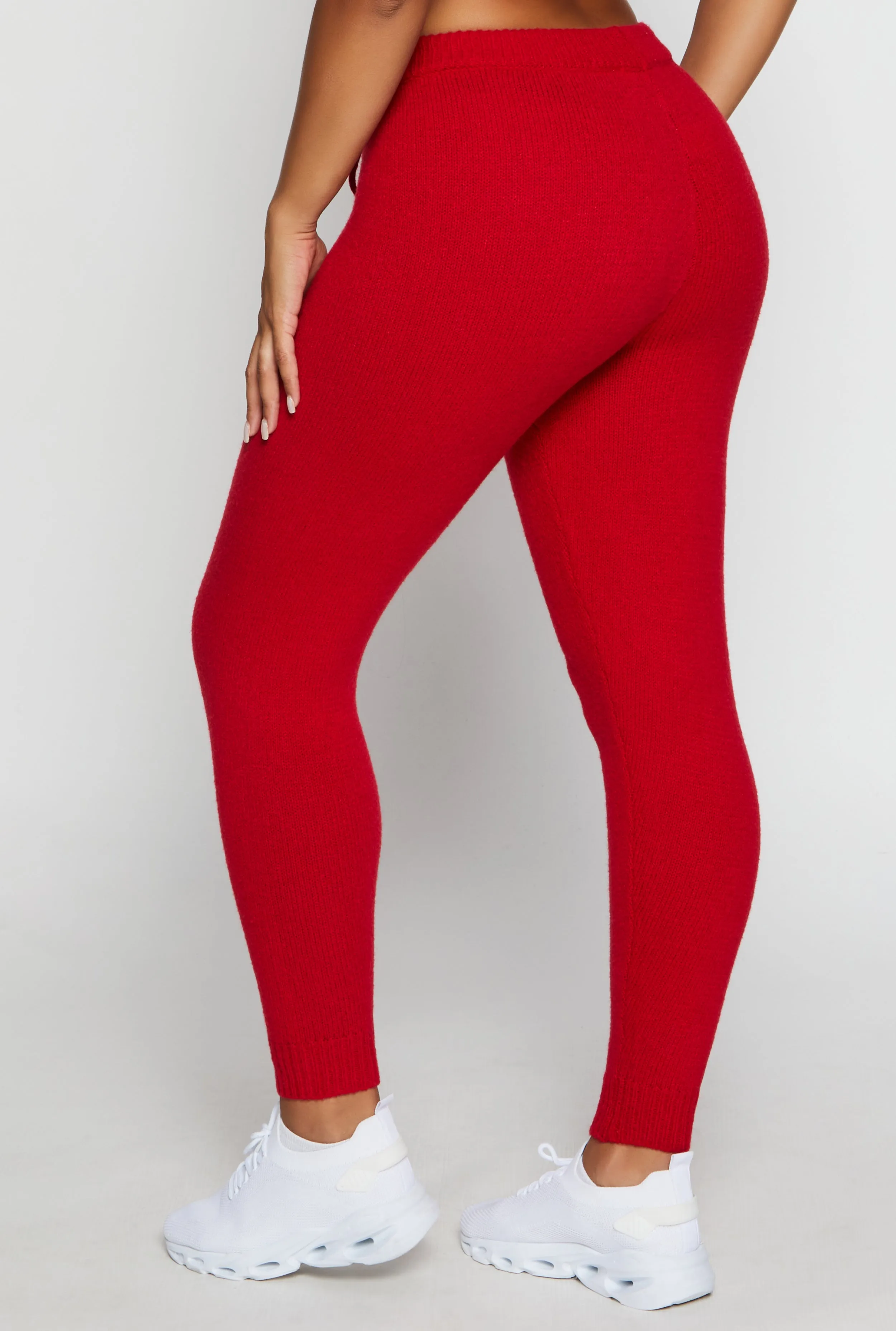 Brushed Knit Drawstring Joggers sold by Rainbow product image thumbnail 3
