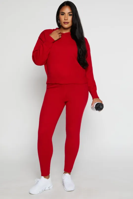 Brushed Knit Drawstring Joggers sold by Rainbow