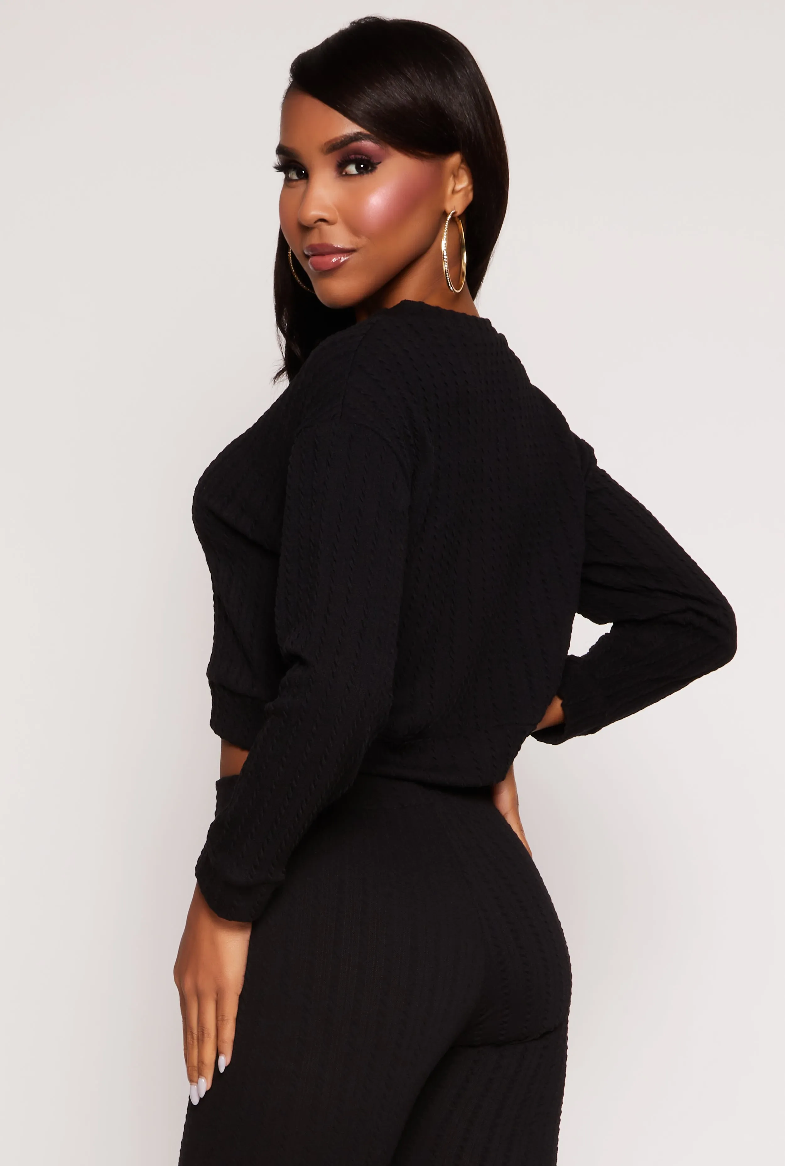 Ribbed Knit Pullover Sweater sold by Rainbow product image thumbnail 3