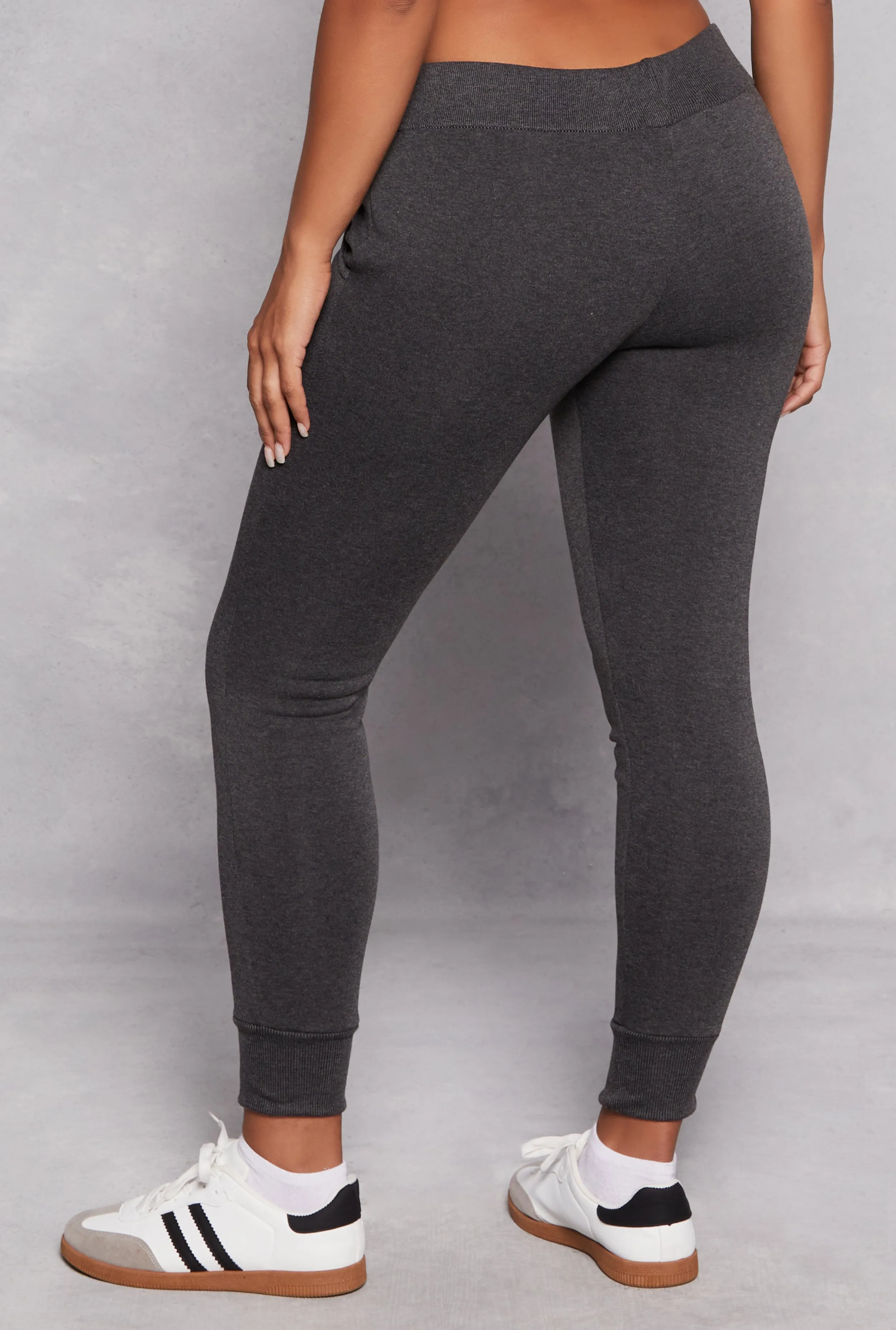 Drawstring Waist Fleece Joggers sold by Rainbow product image thumbnail 3