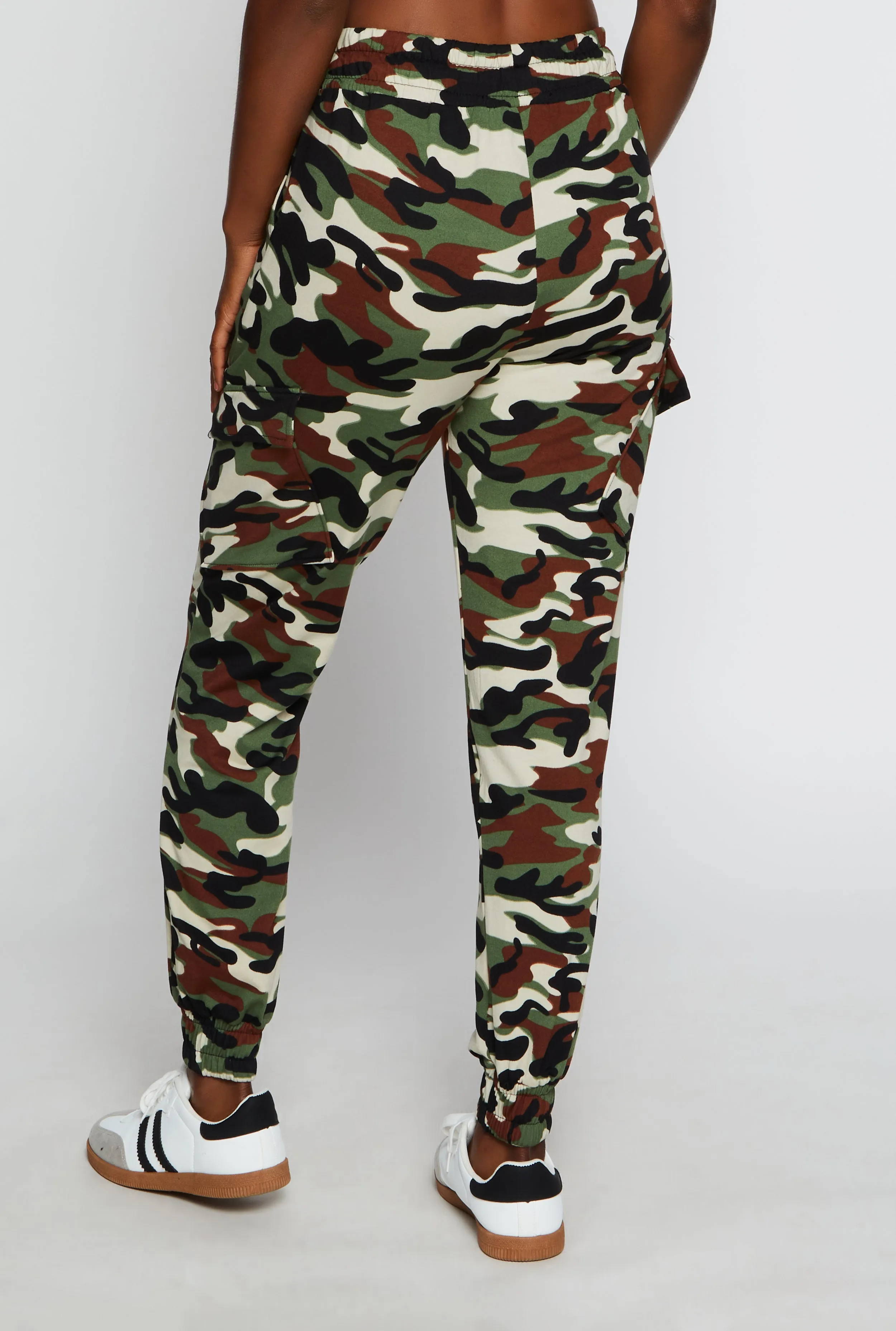 Drawstring Camo Cargo Joggers sold by Rainbow product image thumbnail 3