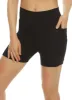 Side Pocket High Waist Biker Shorts sold by Rainbow