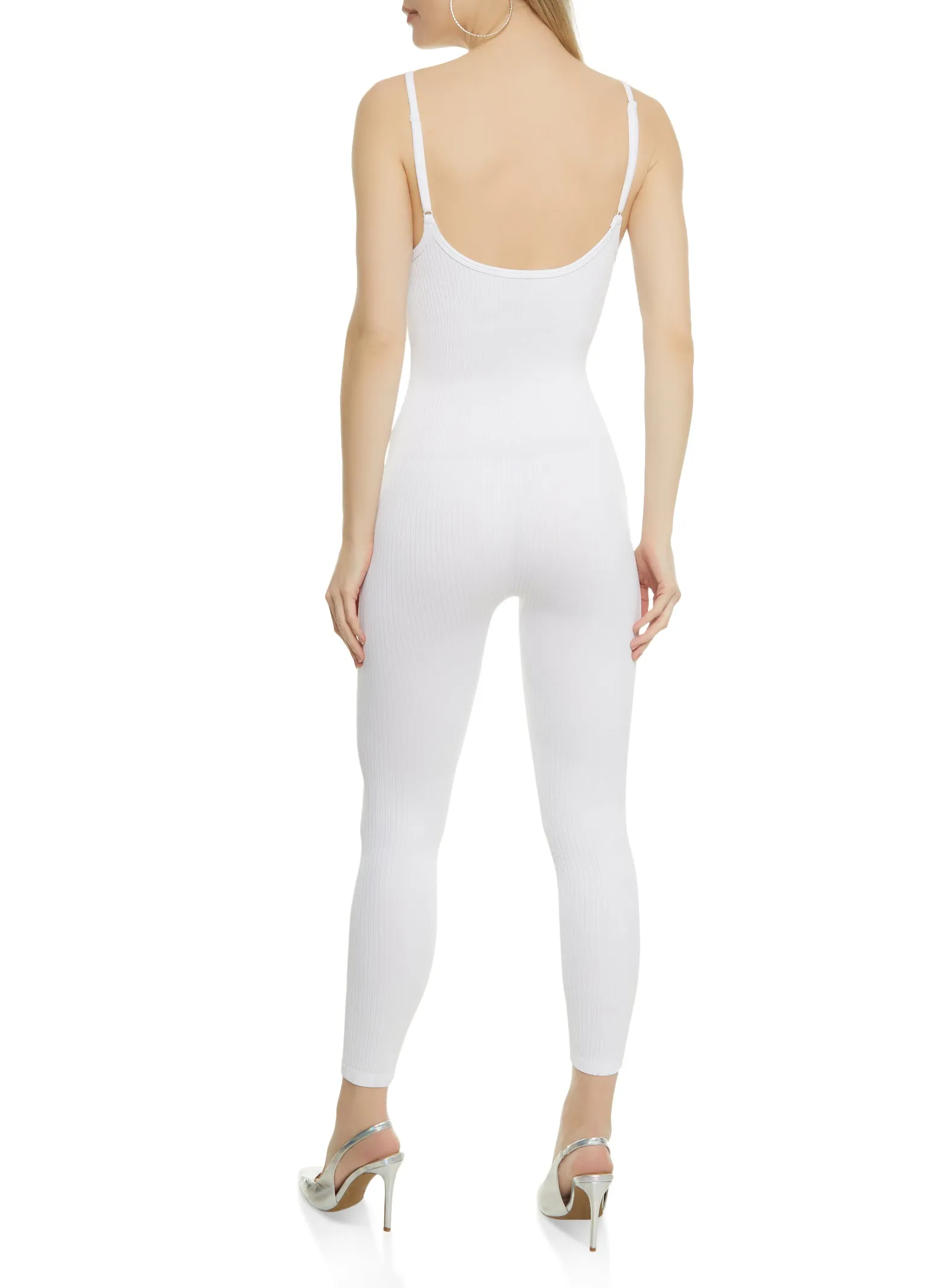 Daisy Ribbed Scoop Neck Cami Catsuit sold by Rainbow product image thumbnail 2