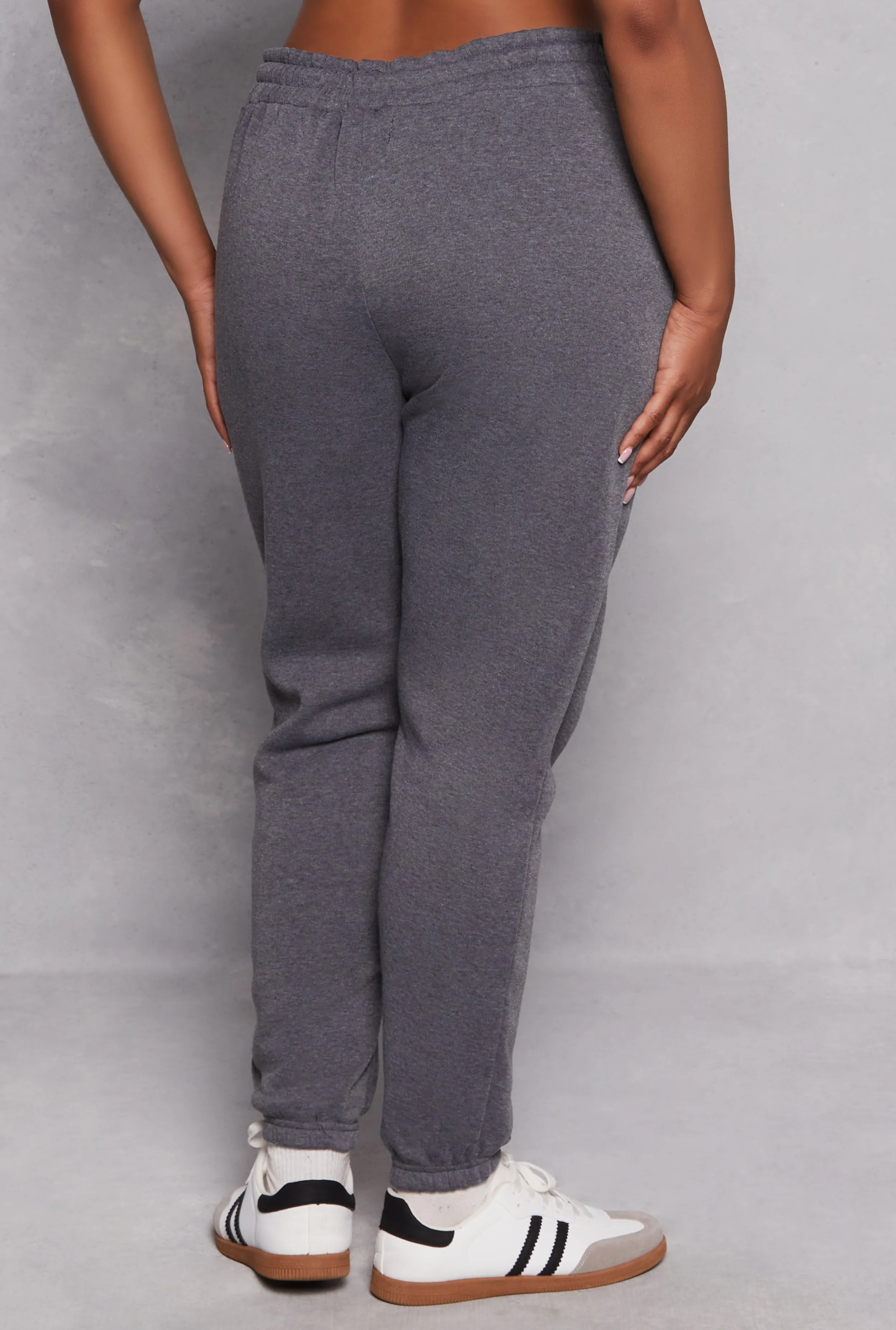 Plus Size Fleece High Waist Sweatpants sold by Rainbow product image thumbnail 3