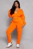 Zip Front Hooded Cropped Sweatshirt sold by Rainbow