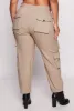 Plus Size High Waisted Cargo Joggers sold by Rainbow