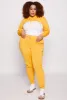 Plus Size Fleece Hooded Shrug sold by Rainbow