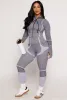Seamless Compression Rib Zip Front Track Jacket sold by Rainbow