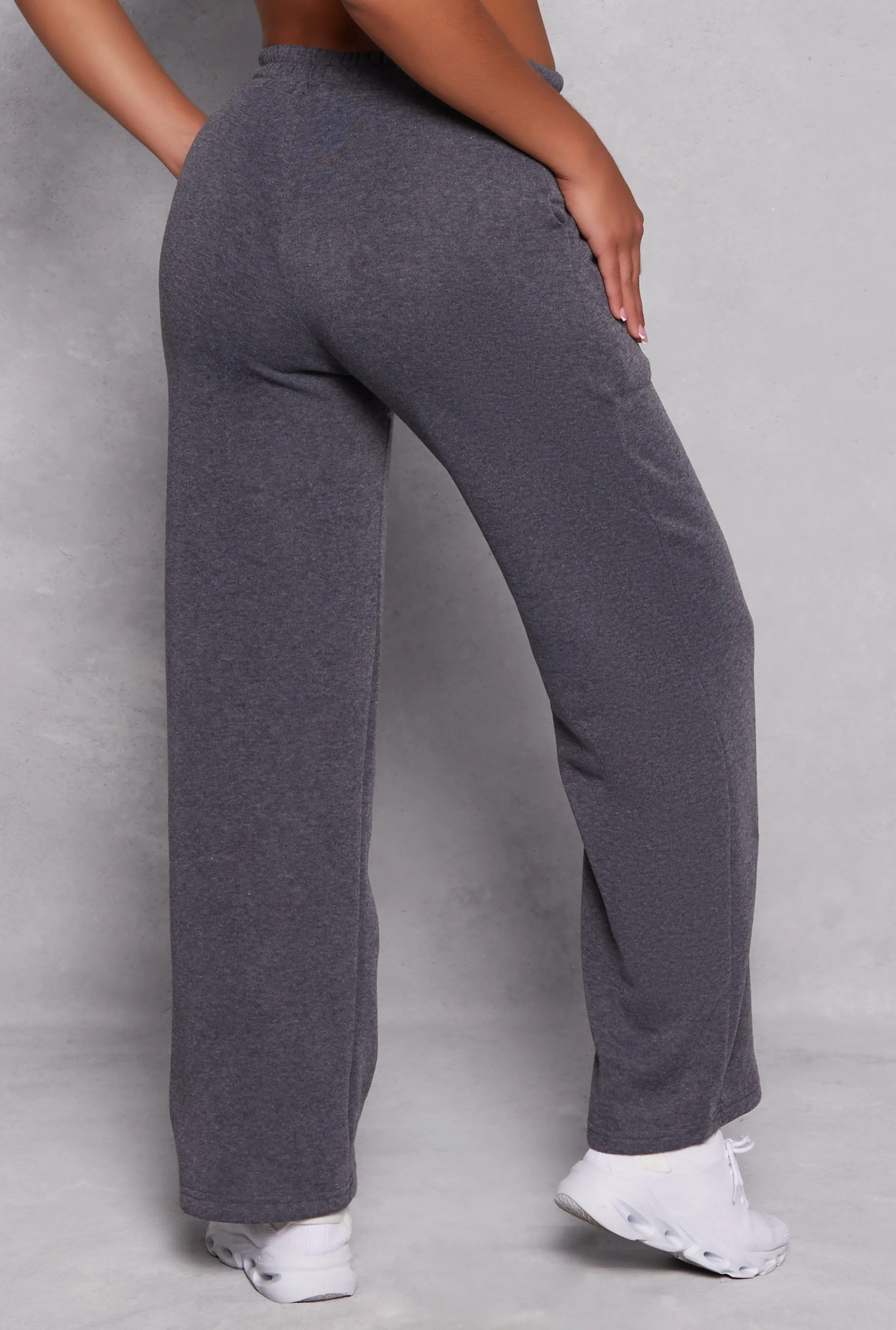 Fleece Wide Leg Sweatpants sold by Rainbow product image thumbnail 3