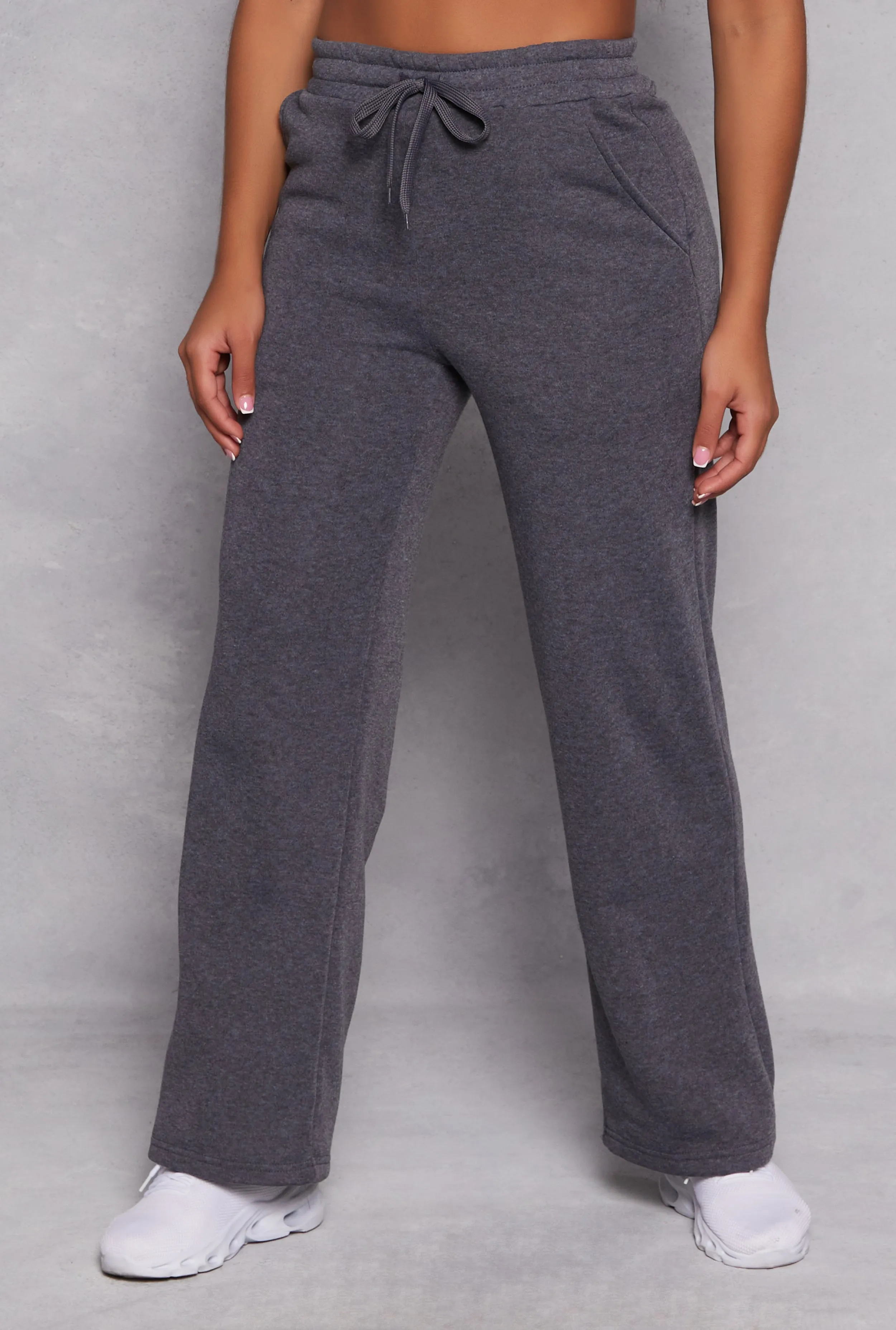 Fleece Wide Leg Sweatpants sold by Rainbow product image thumbnail 2