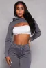 Fleece Lined Hooded Shrug sold by Rainbow