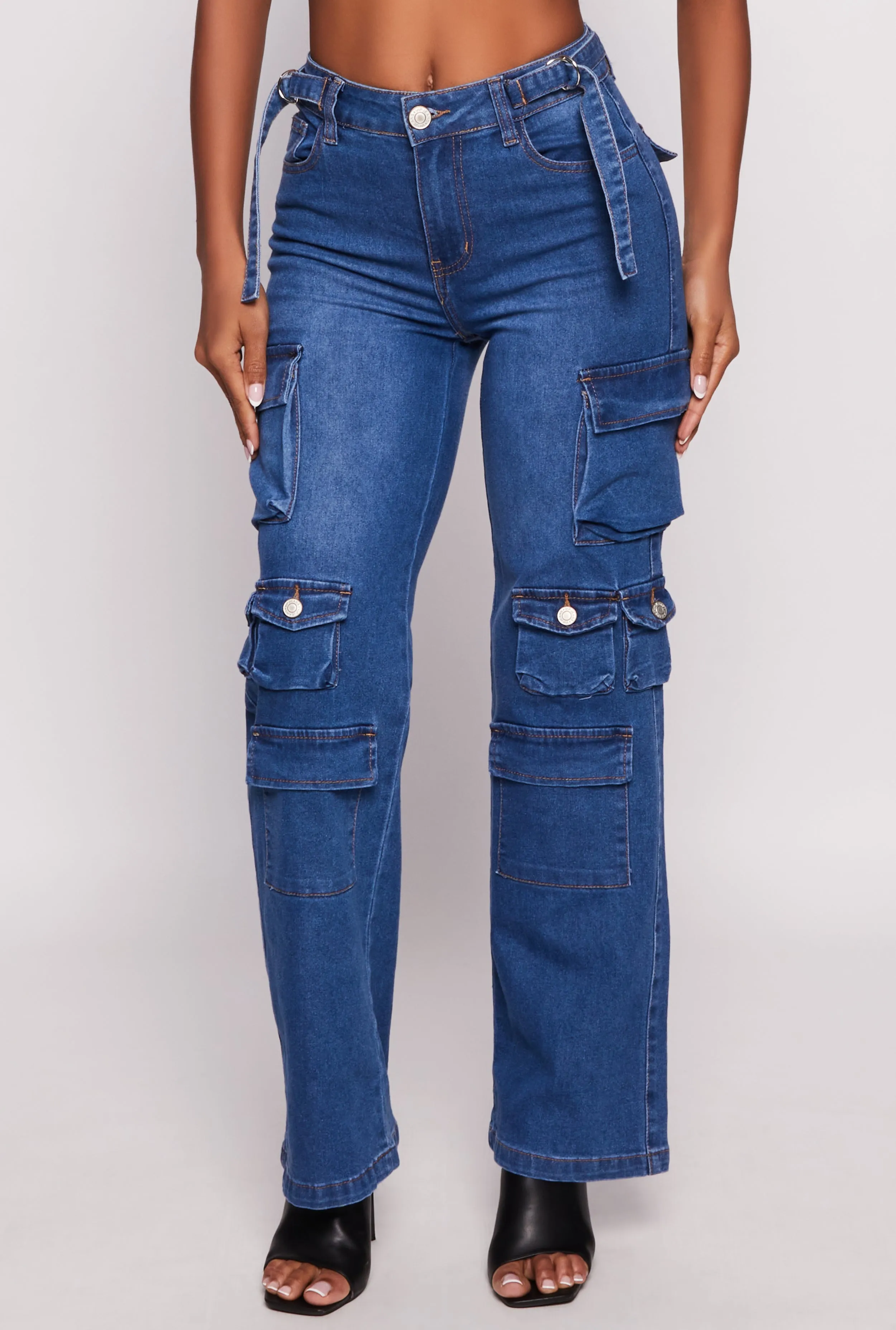 VIP Straight Leg Cargo Jeans sold by Rainbow product image thumbnail 2